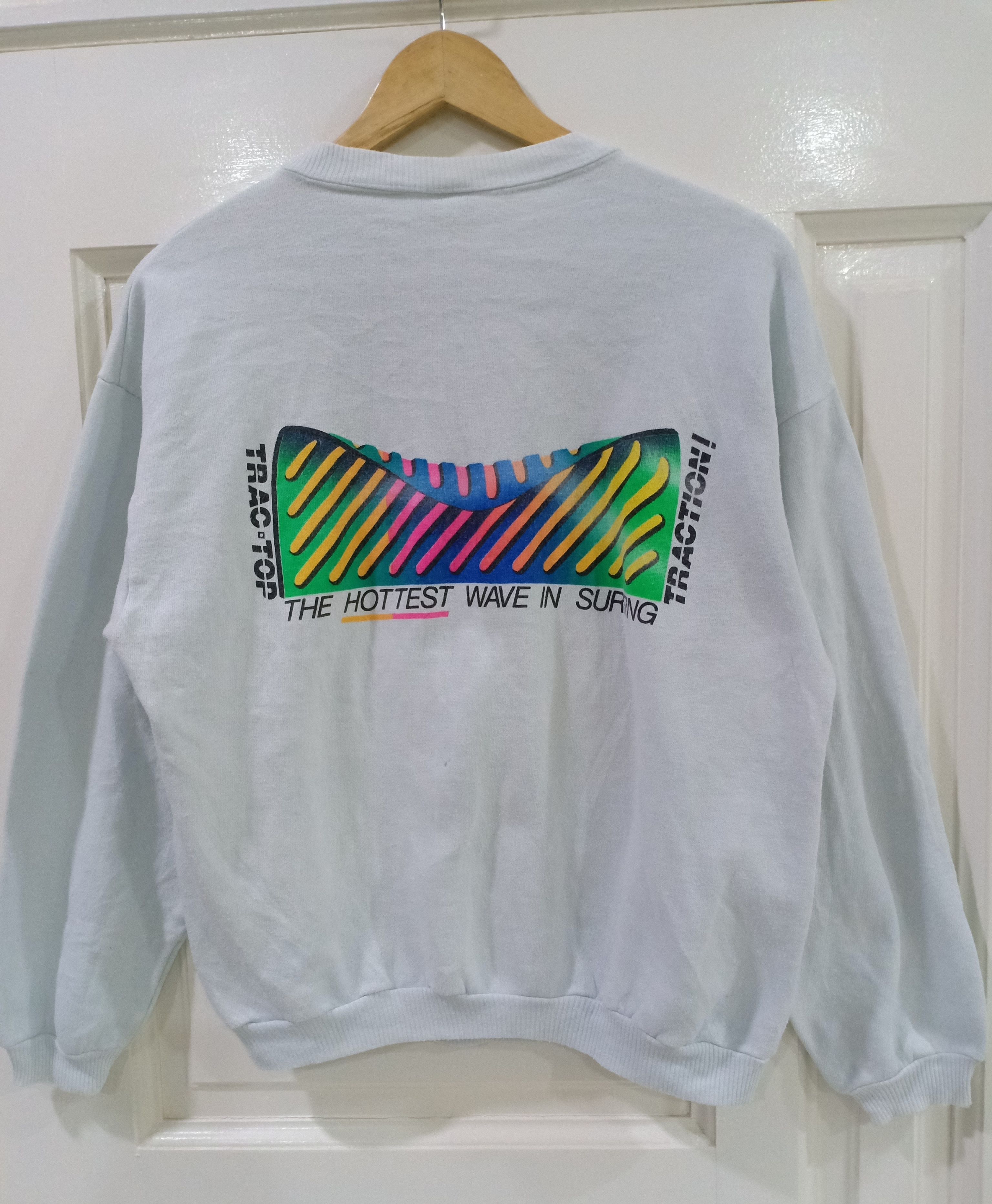 Vintage '90 The Hottest Wave In Surfing Sweatshirt