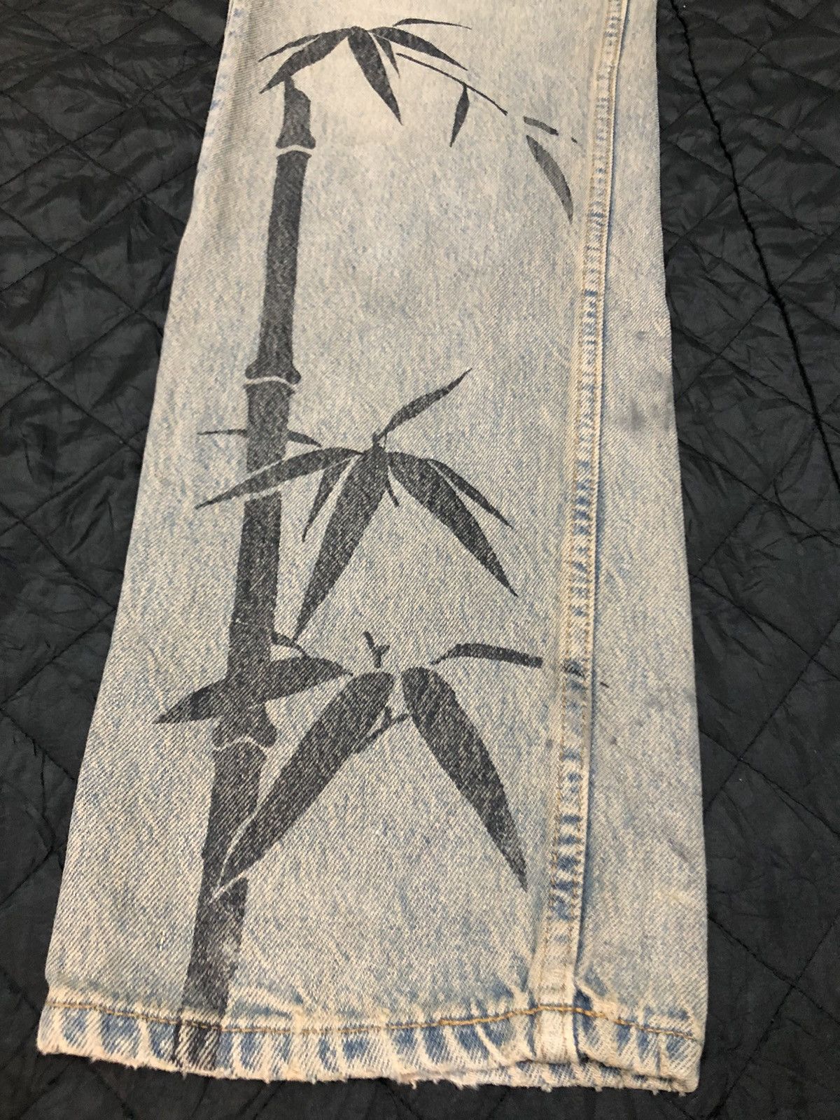 Japanese Brand Sukajan Japanese Brand Tiger Big Logi Denim- D1 Size US 34 / EU 50 - 5 Thumbnail