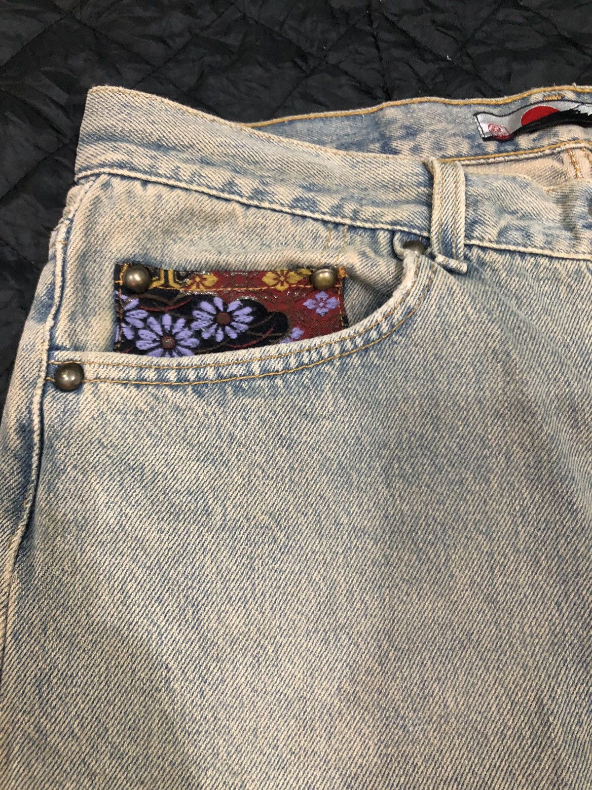 Japanese Brand Sukajan Japanese Brand Tiger Big Logi Denim- D1 Size US 34 / EU 50 - 7 Thumbnail