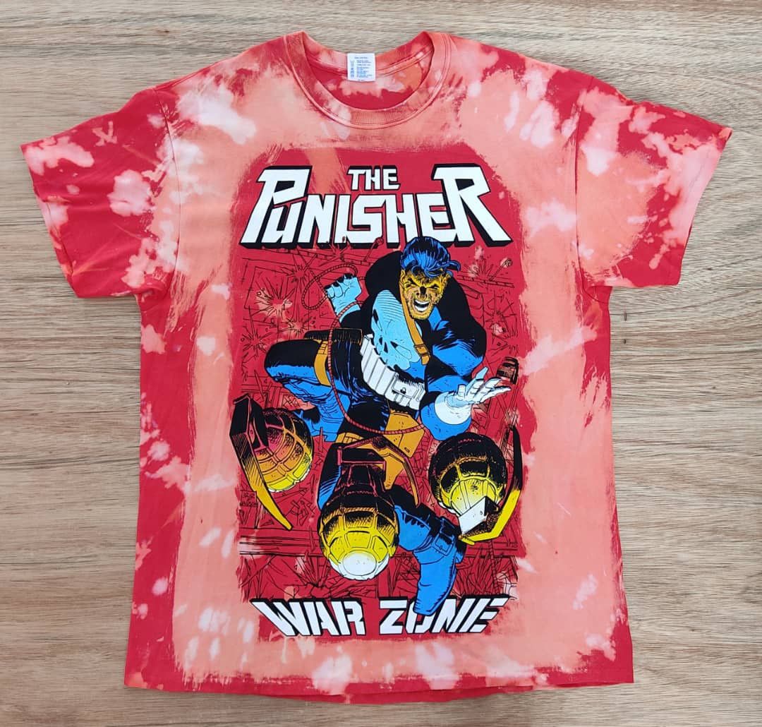 DC Comics × Vintage vintage tee the punisher A38 Size US XL / EU 56 / 4 - 1 Thumbnail