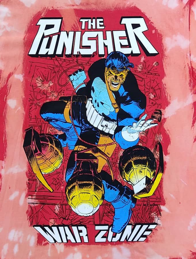 DC Comics × Vintage vintage tee the punisher A38 Size US XL / EU 56 / 4 - 2 Thumbnail