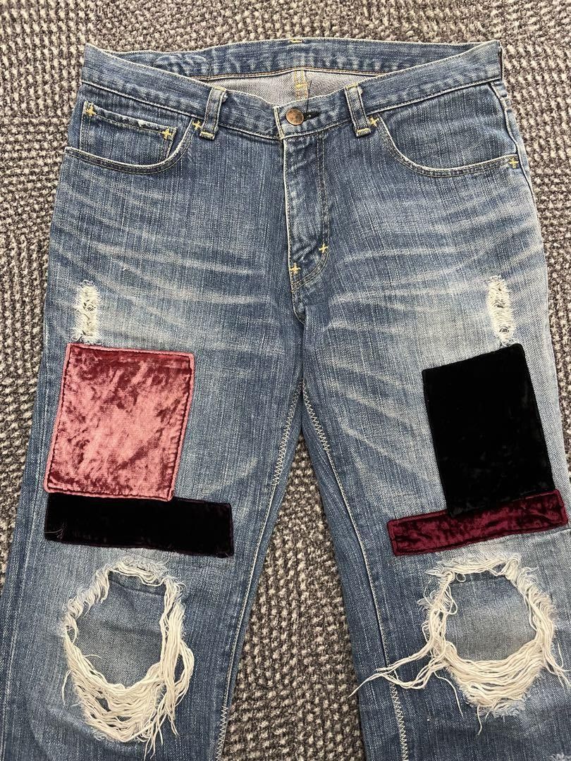 Number (N)ine Number (N)ine AW/03 Kurt Cobain Denim Size US 30 / EU 46 - 3 Thumbnail