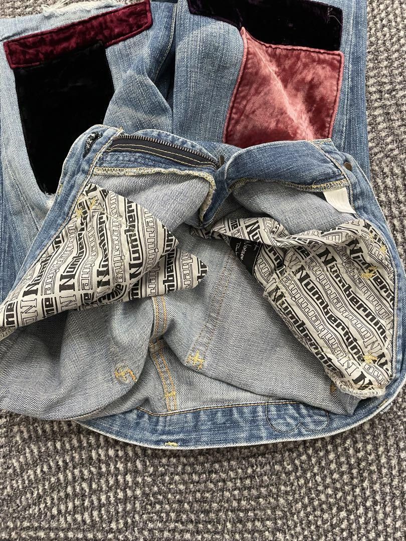 Number (N)ine Number (N)ine AW/03 Kurt Cobain Denim Size US 30 / EU 46 - 4 Thumbnail