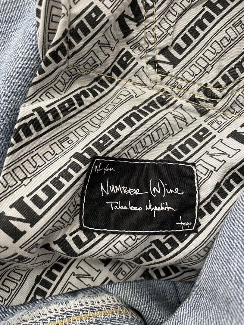Number (N)ine Number (N)ine AW/03 Kurt Cobain Denim Size US 30 / EU 46 - 6 Thumbnail