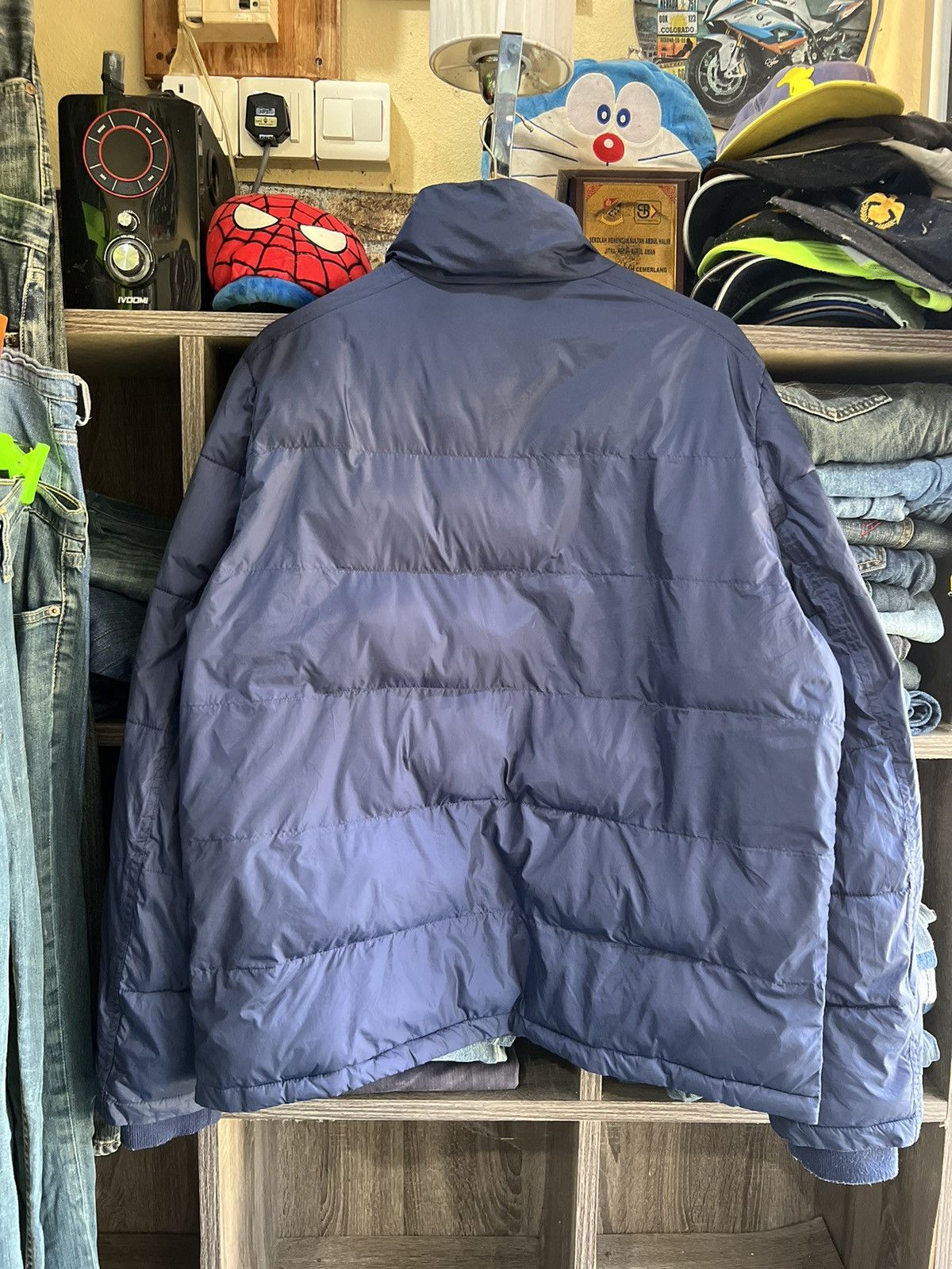 Tommy Hilfiger 🔥Vintage Tommy Hilfiger Down Puffer Jacket Size US L / EU 52-54 / 3 - 3 Thumbnail