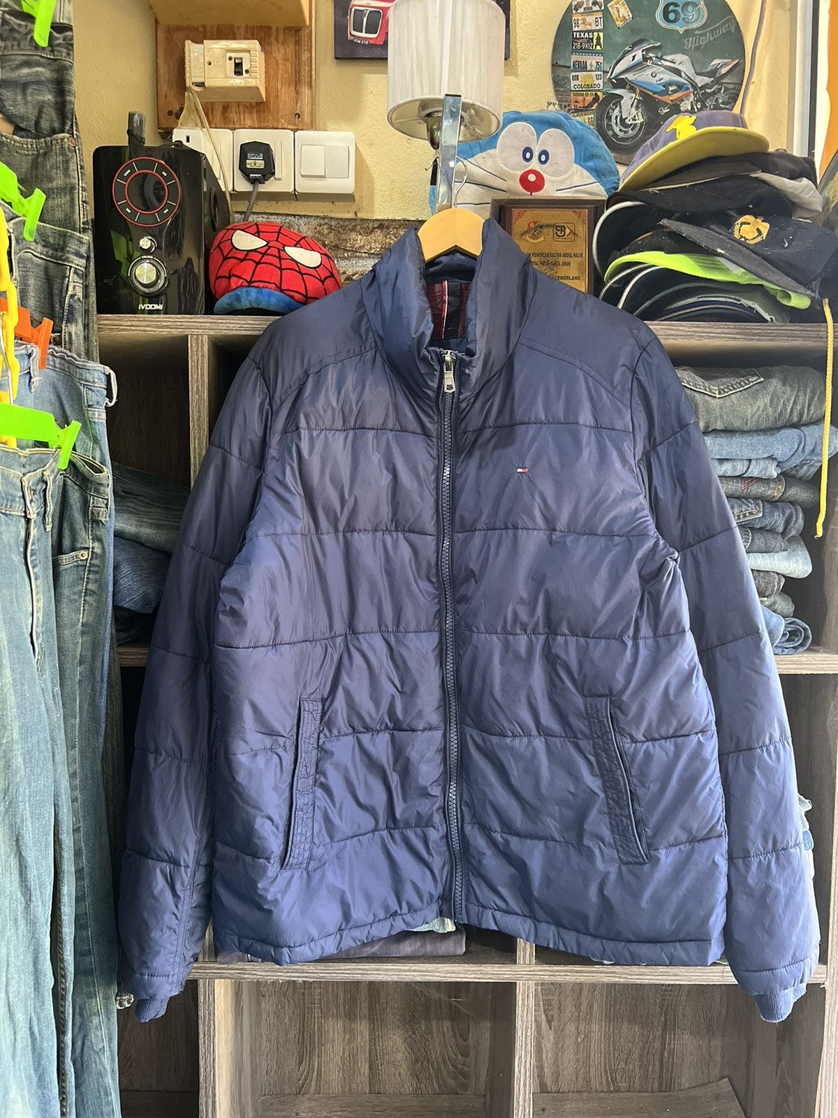 Tommy Hilfiger 80% Wool, 20% Cashmere Vintage Muffler main image 1