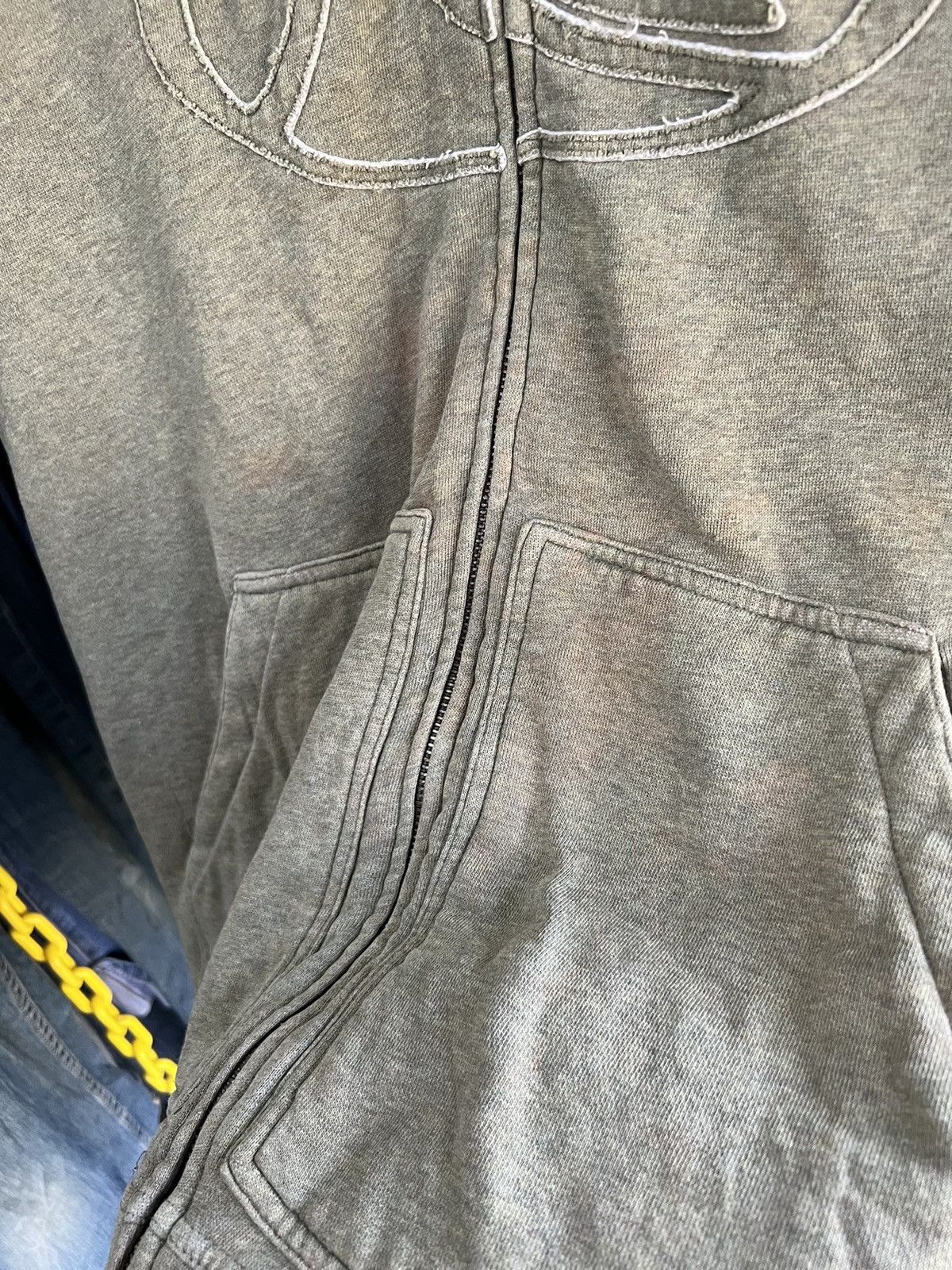 Quiksilver 🔥Distressed Quiksilver Zipper Hoodies Size US L / EU 52-54 / 3 - 7 Thumbnail