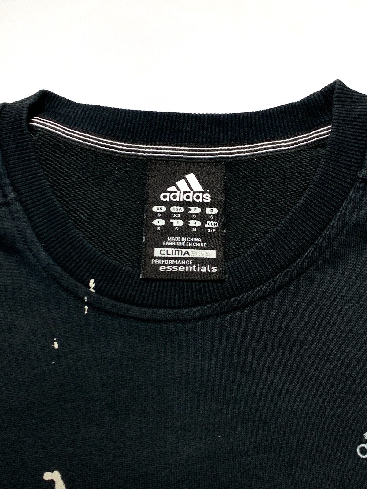Adidas Adidas Essentials Custom Painted Crewneck Sweatshirt Size US M / EU 48-50 / 2 - 4 Thumbnail