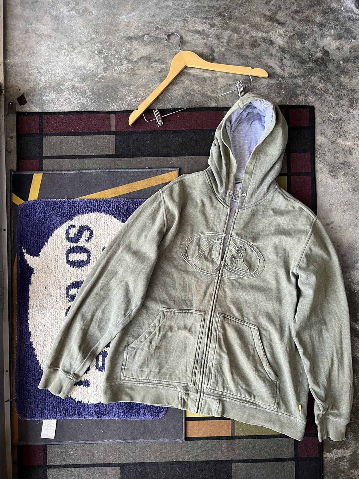 Quiksilver 🔥Distressed Quiksilver Zipper Hoodies Size US L / EU 52-54 / 3 - 2 Thumbnail