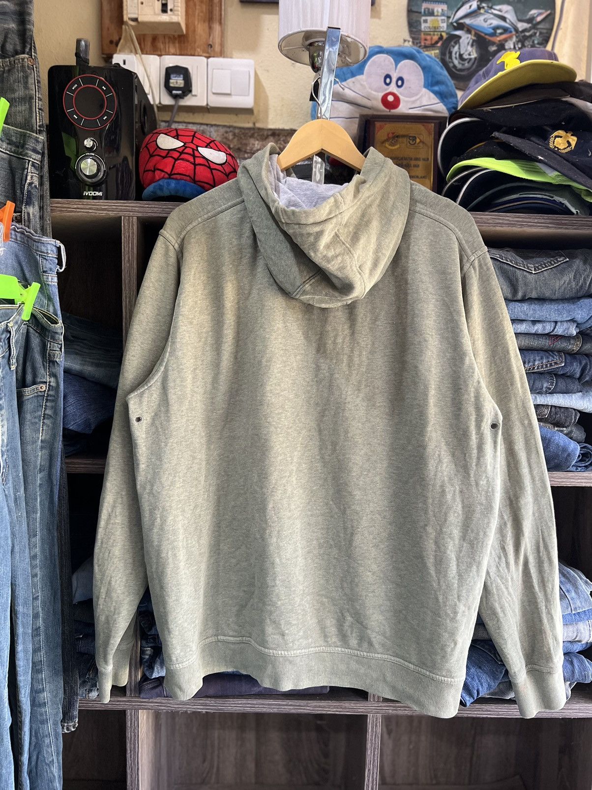 Quiksilver 🔥Distressed Quiksilver Zipper Hoodies Size US L / EU 52-54 / 3 - 3 Thumbnail