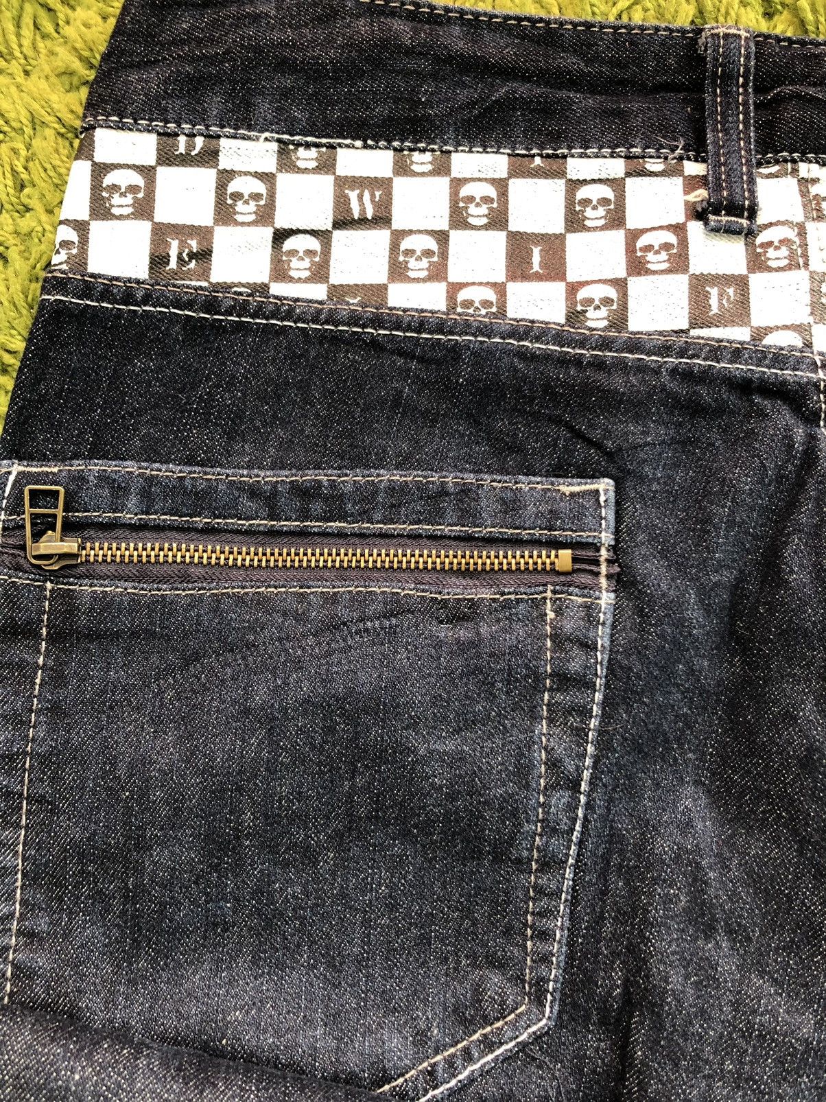 Undercover Skulls Bones Big Logo Jeans Denim Size US 34 / EU 50 - 7 Thumbnail