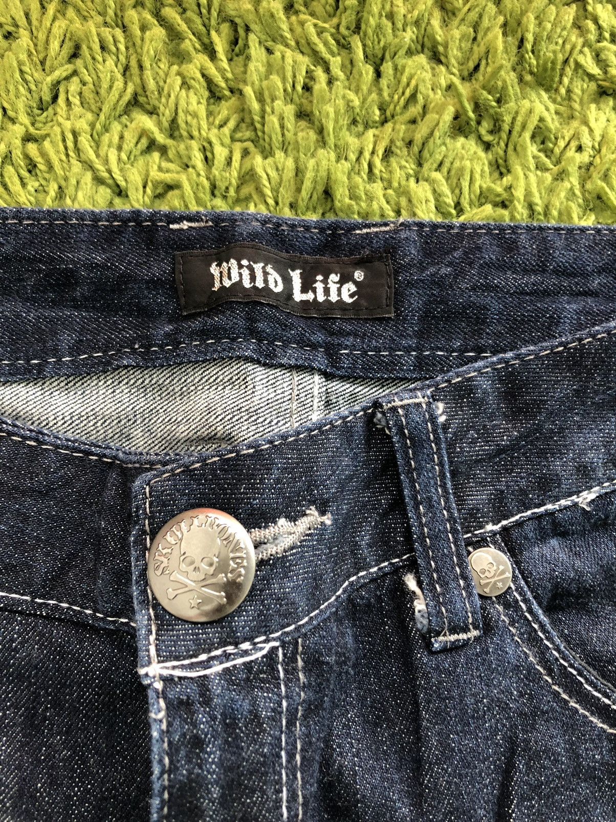 Undercover Skulls Bones Big Logo Jeans Denim Size US 34 / EU 50 - 5 Thumbnail