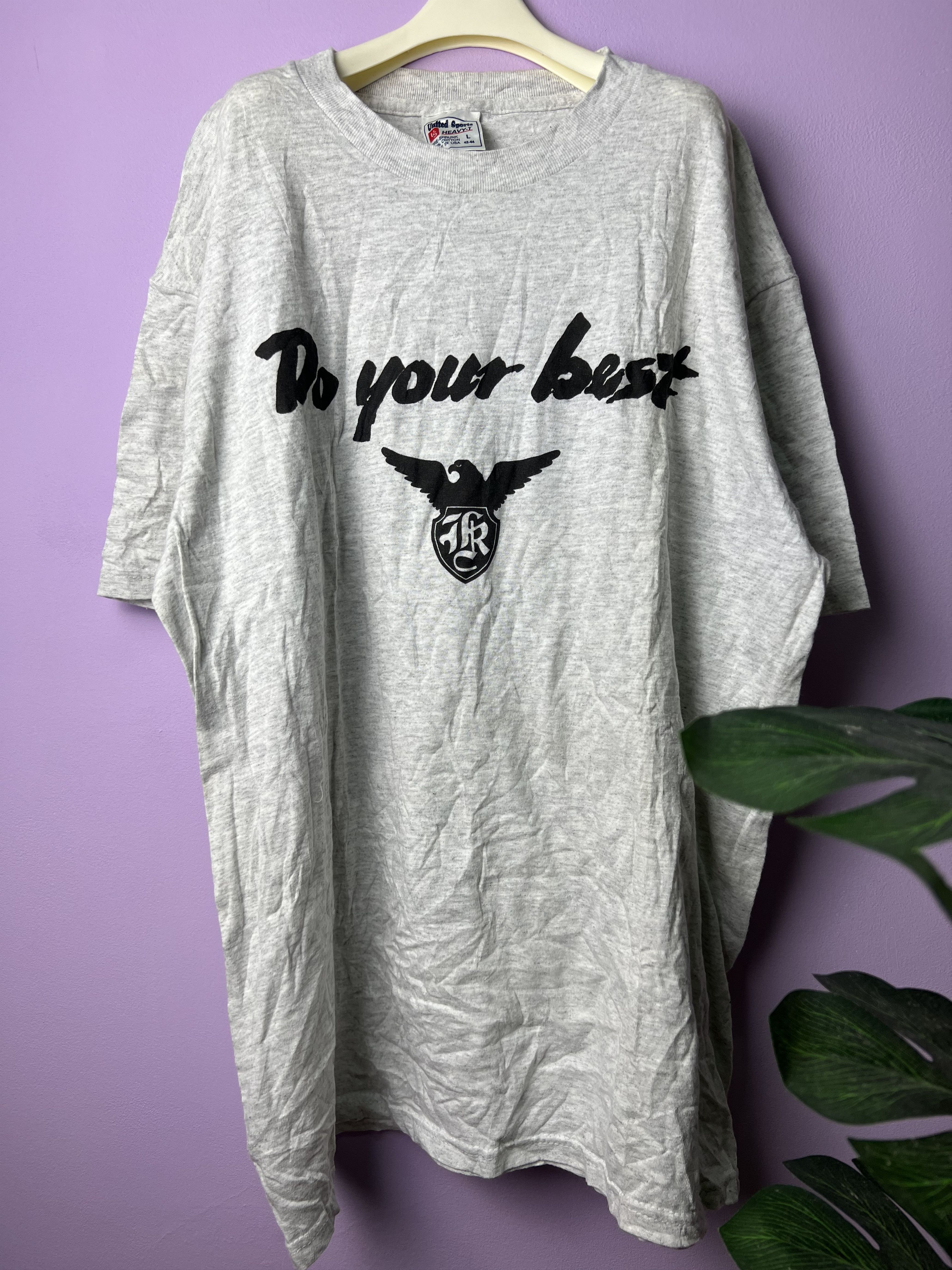 American Apparel 🔥Vintage United Sports Do Your Best Tees Size US M / EU 48-50 / 2 - 3 Thumbnail