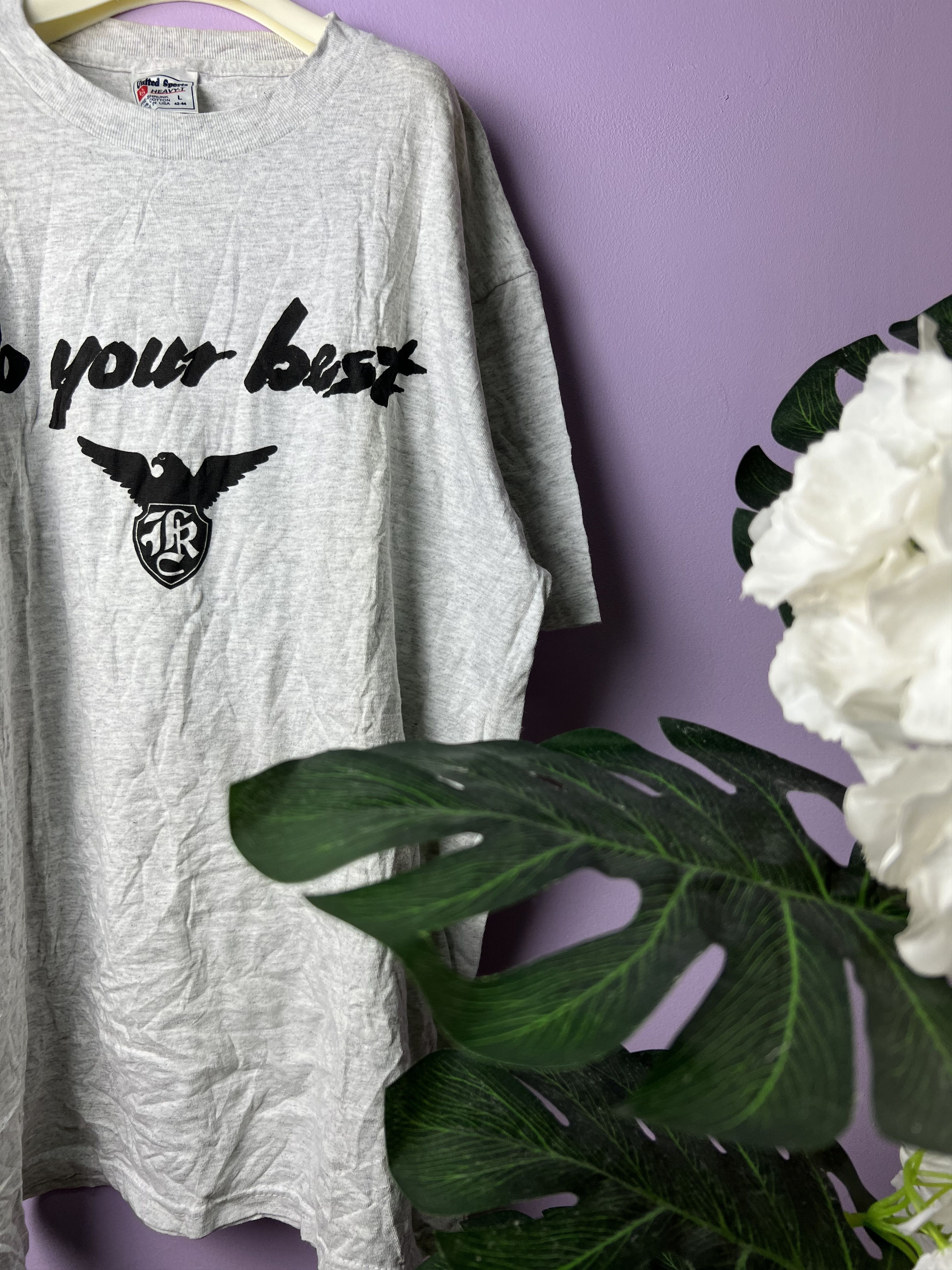 American Apparel 🔥Vintage United Sports Do Your Best Tees Size US M / EU 48-50 / 2 - 6 Thumbnail