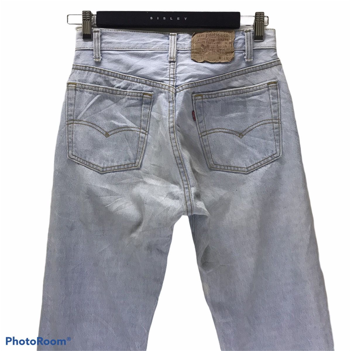 Levi's Vintage 80s Levis 501 Lightwash Jeans Size US 29 - 9 Thumbnail