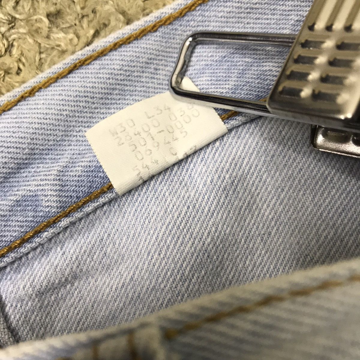 Levi's Vintage 80s Levis 501 Lightwash Jeans Size US 29 - 16 Thumbnail