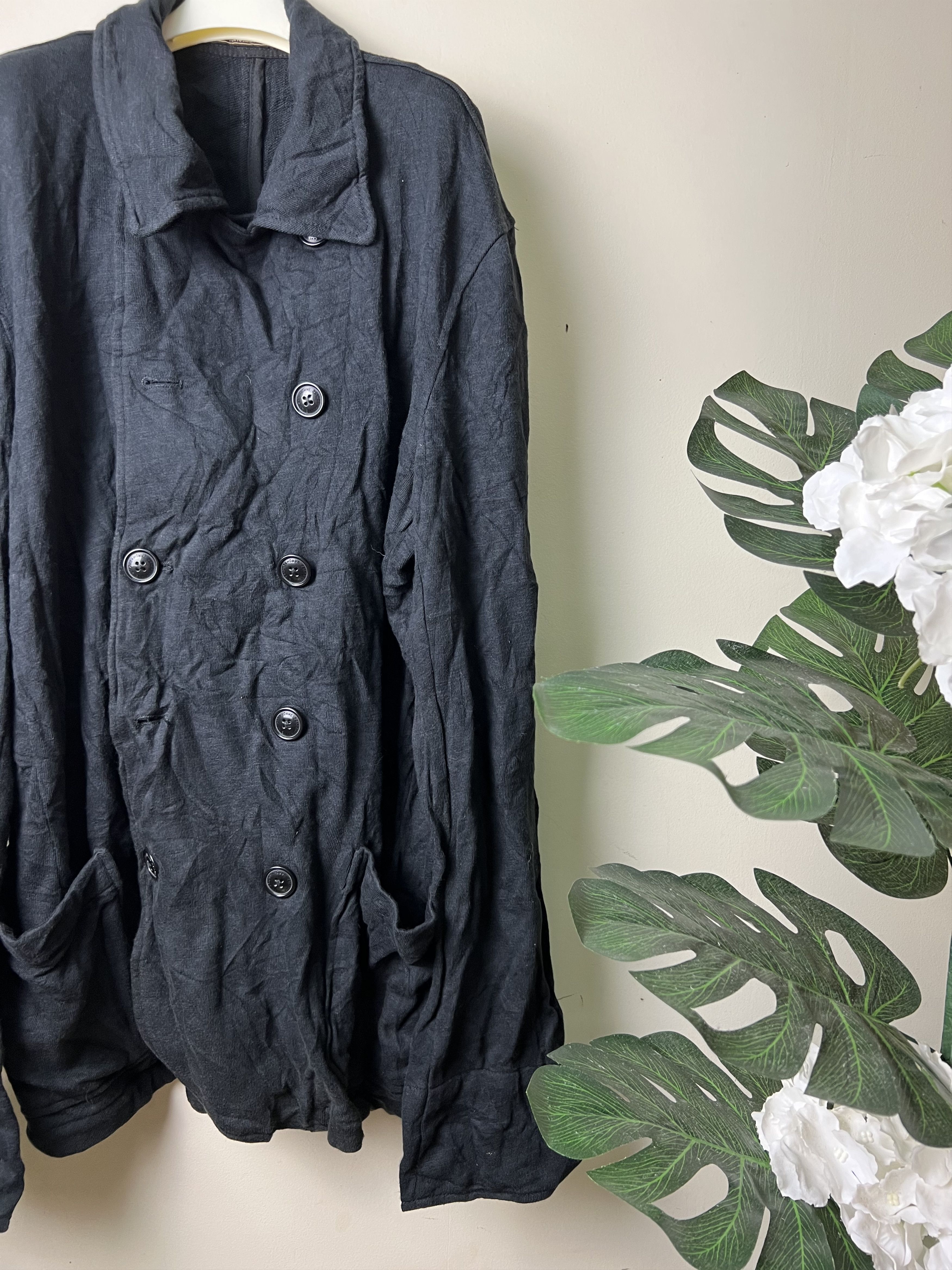 Japanese Brand 🔥291295 Homme Japanese Brand Button Jackets Size US S / EU 44-46 / 1 - 3 Thumbnail