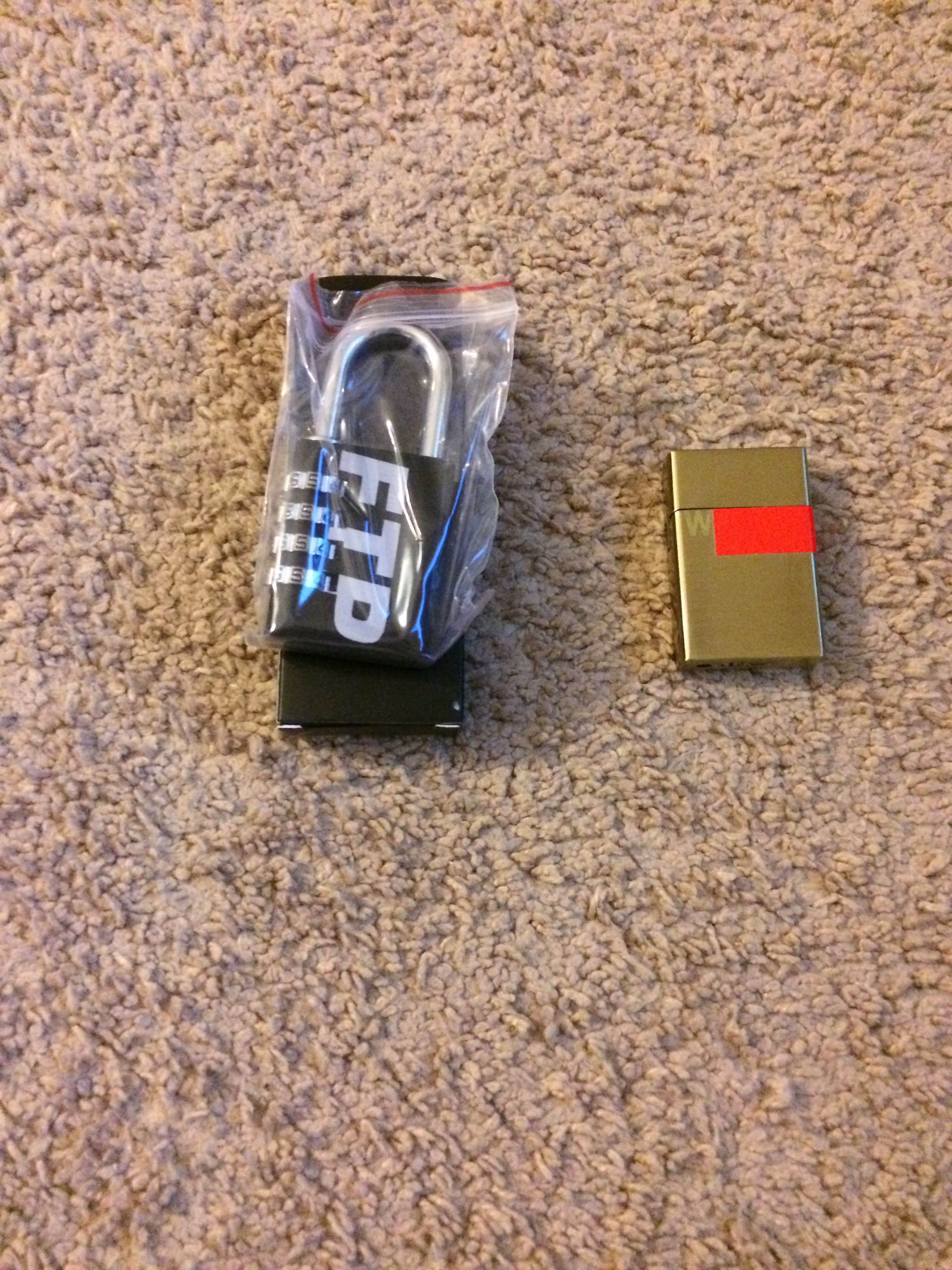 Fuck The Population Ftp Logo Combination Padlock Size ONE SIZE - 2 Thumbnail
