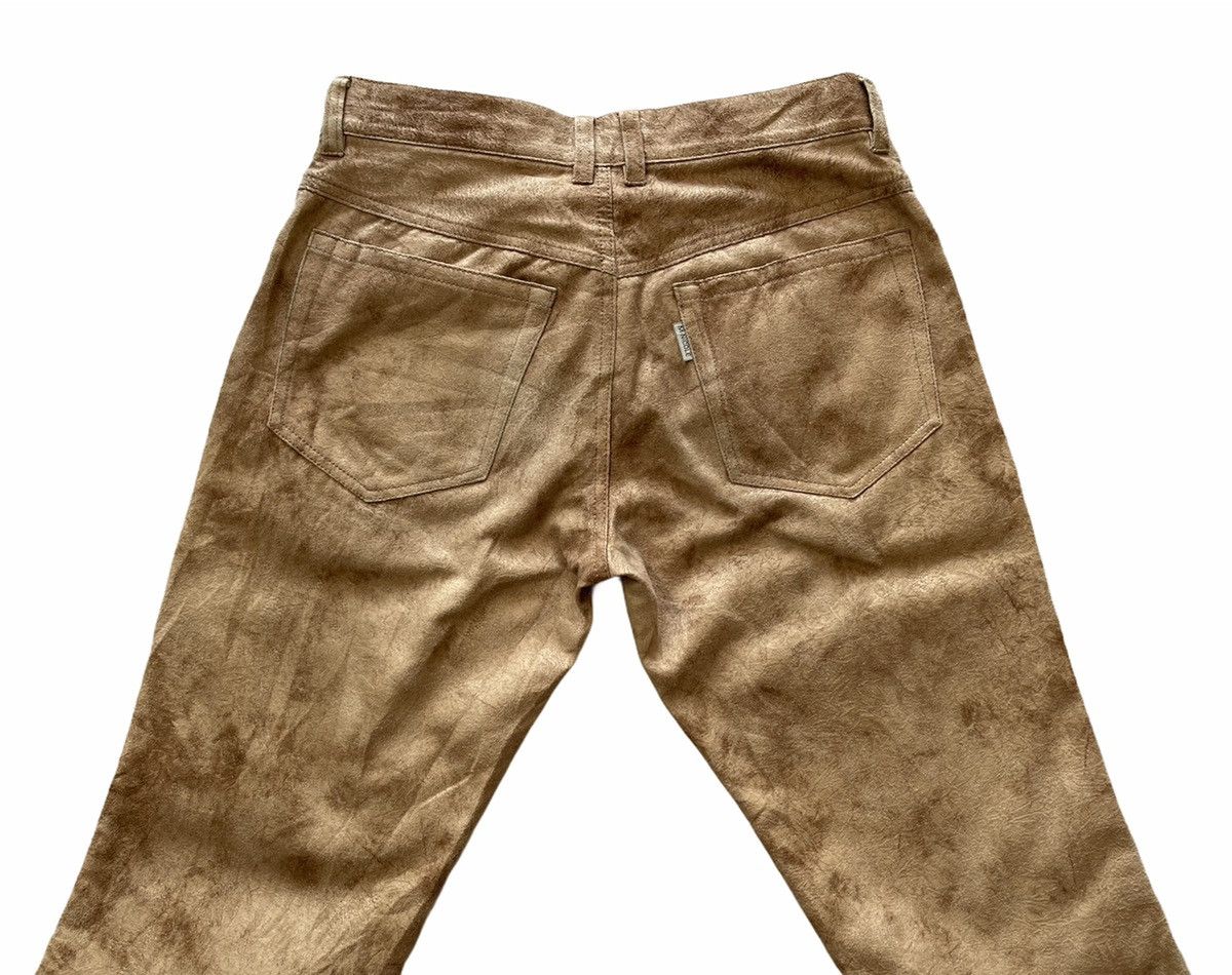 Japanese Brand MONSIEUR NICOLE MOLESKINE FLARE PANTS Size US 30 / EU 46 - 5 Thumbnail