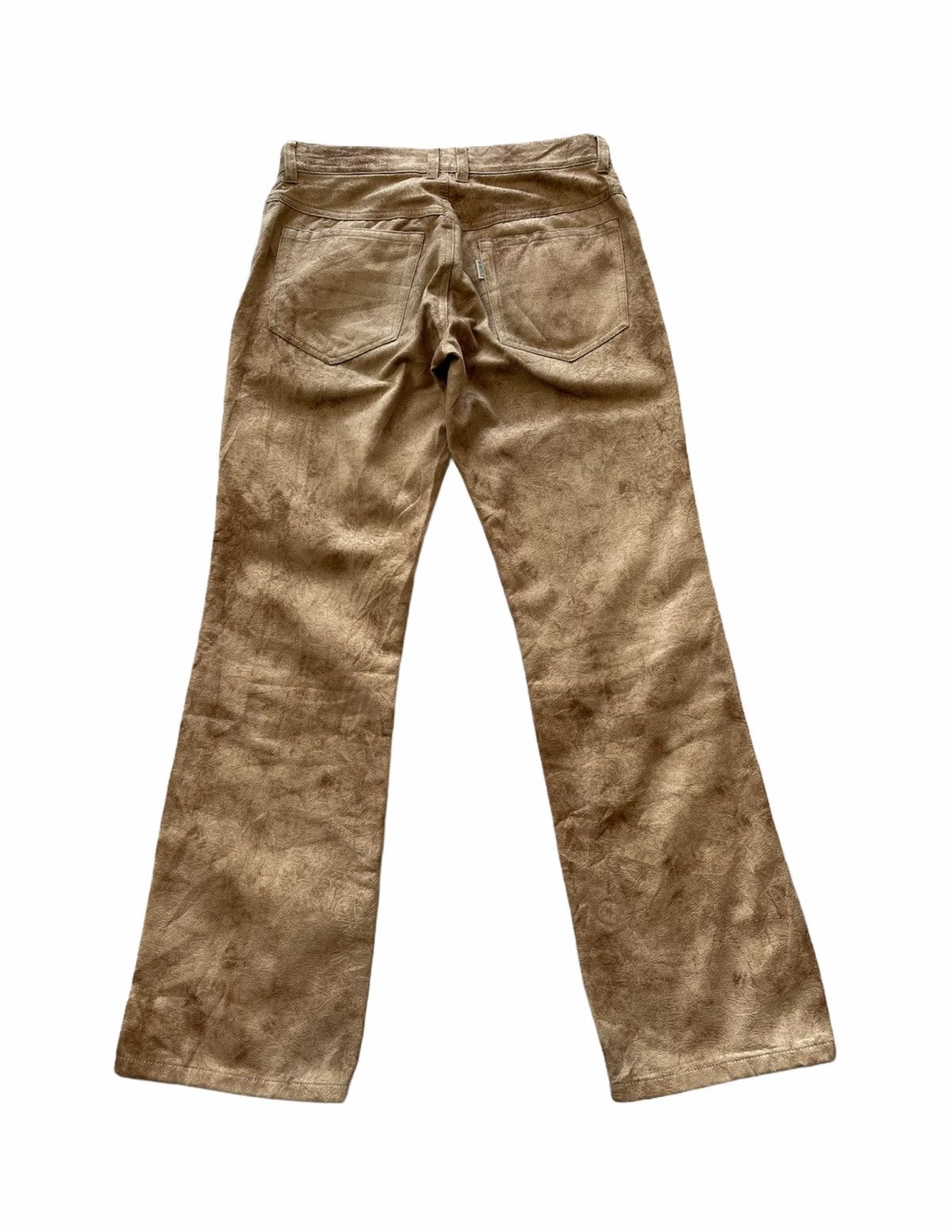 Japanese Brand MONSIEUR NICOLE MOLESKINE FLARE PANTS Size US 30 / EU 46 - 3 Thumbnail