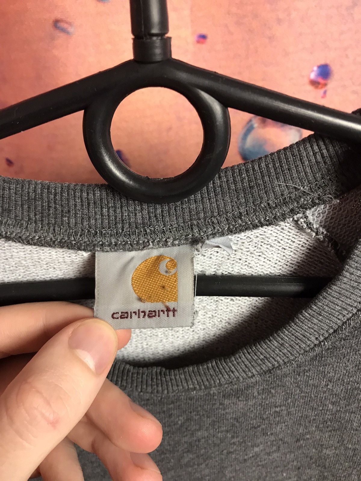 Carhartt × Vintage Vintage Carhartt streetwear sweatshirt Size US M / EU 48-50 / 2 - 3 Thumbnail