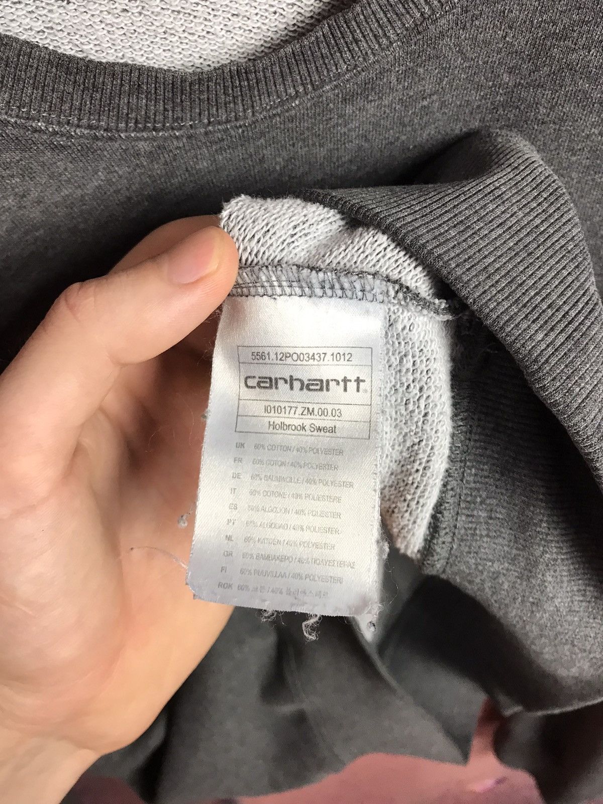 Carhartt × Vintage Vintage Carhartt streetwear sweatshirt Size US M / EU 48-50 / 2 - 5 Thumbnail