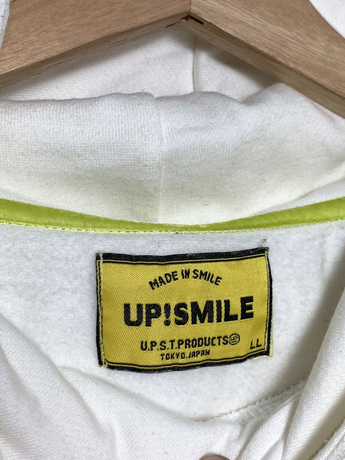 Japanese Brand Up Smile Japan Streetwear Pullover Hoodies Size US M / EU 48-50 / 2 - 5 Thumbnail