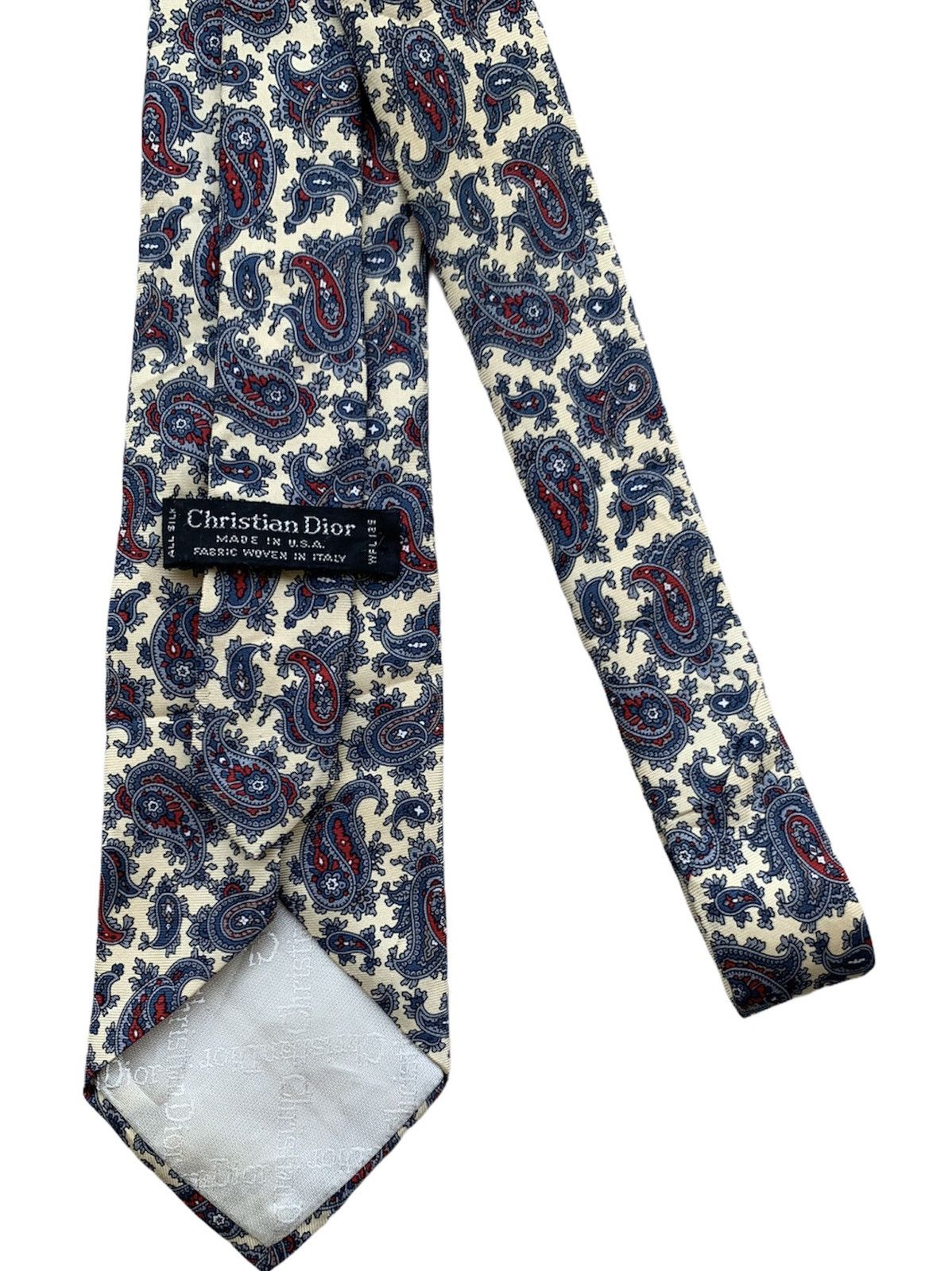 Christian Dior Monsieur Vintage Christian Dior Made in Italy Paisley Ties Size ONE SIZE - 2 Thumbnail