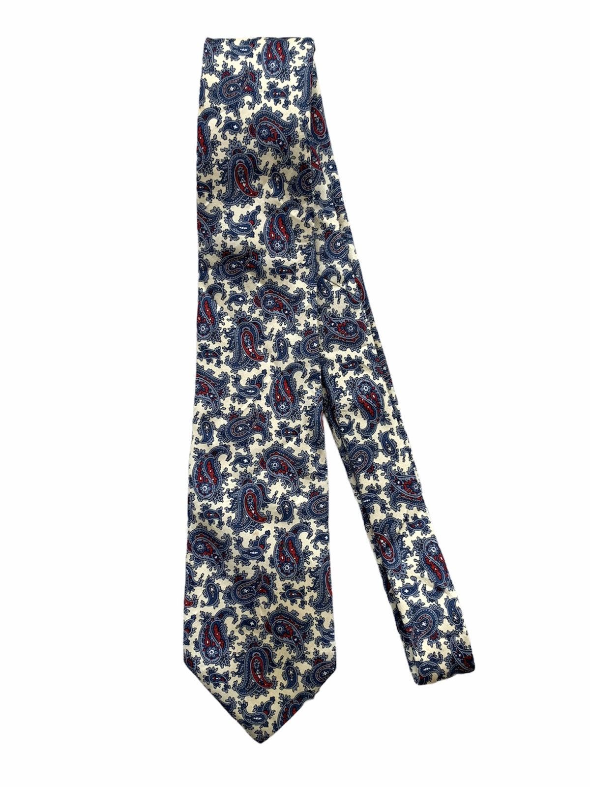 Christian Dior Monsieur Vintage Christian Dior Made in Italy Paisley Ties Size ONE SIZE - 1 Thumbnail