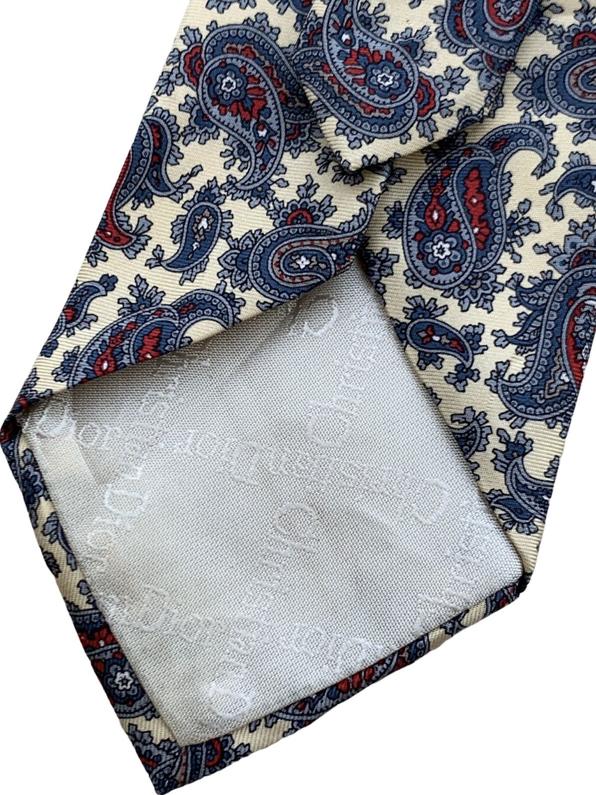Christian Dior Monsieur Vintage Christian Dior Made in Italy Paisley Ties Size ONE SIZE - 4 Thumbnail