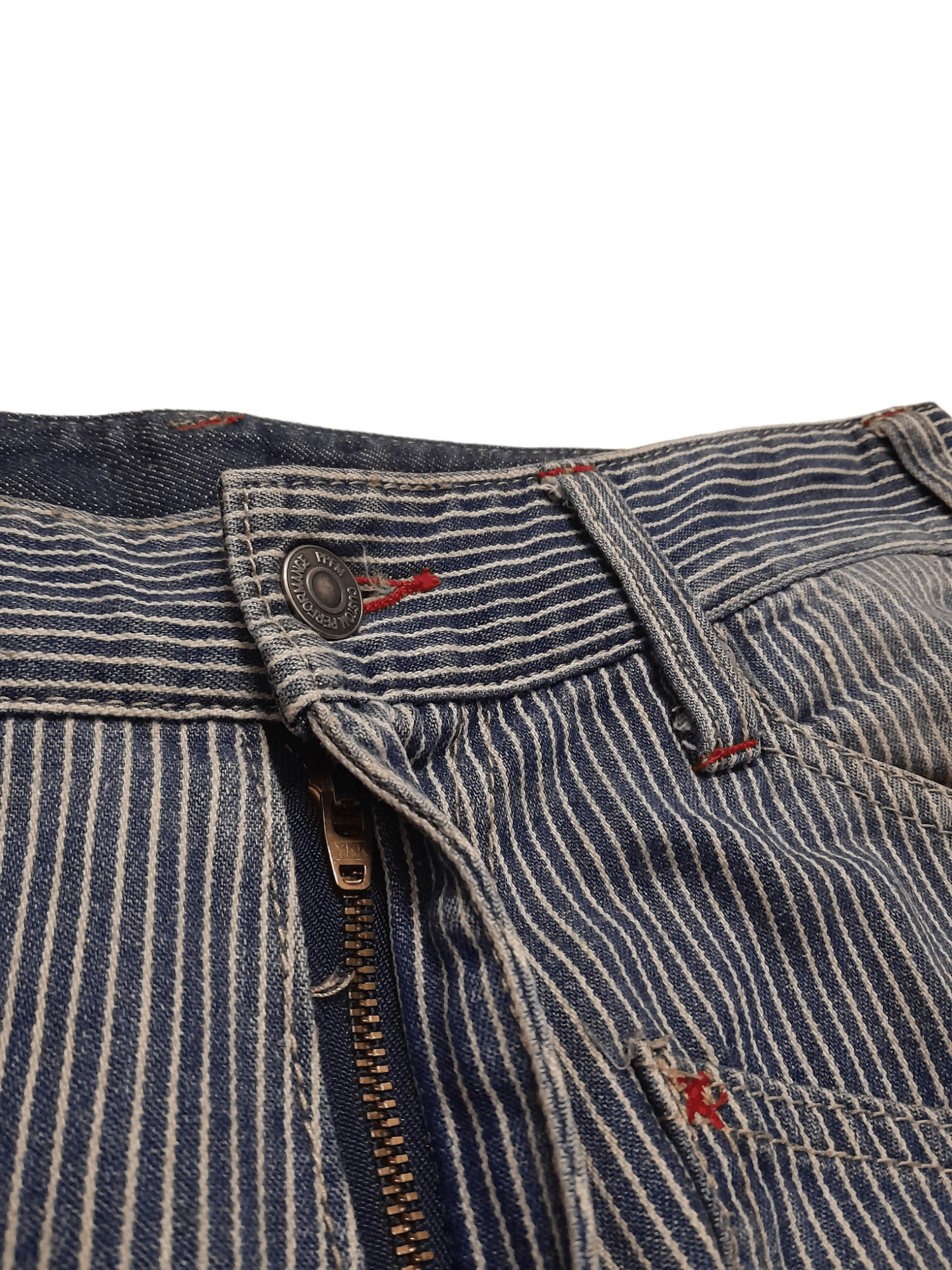 PPFM PPFM Double Knee HICKORY denim (S15) Size US 32 / EU 48 - 4 Thumbnail