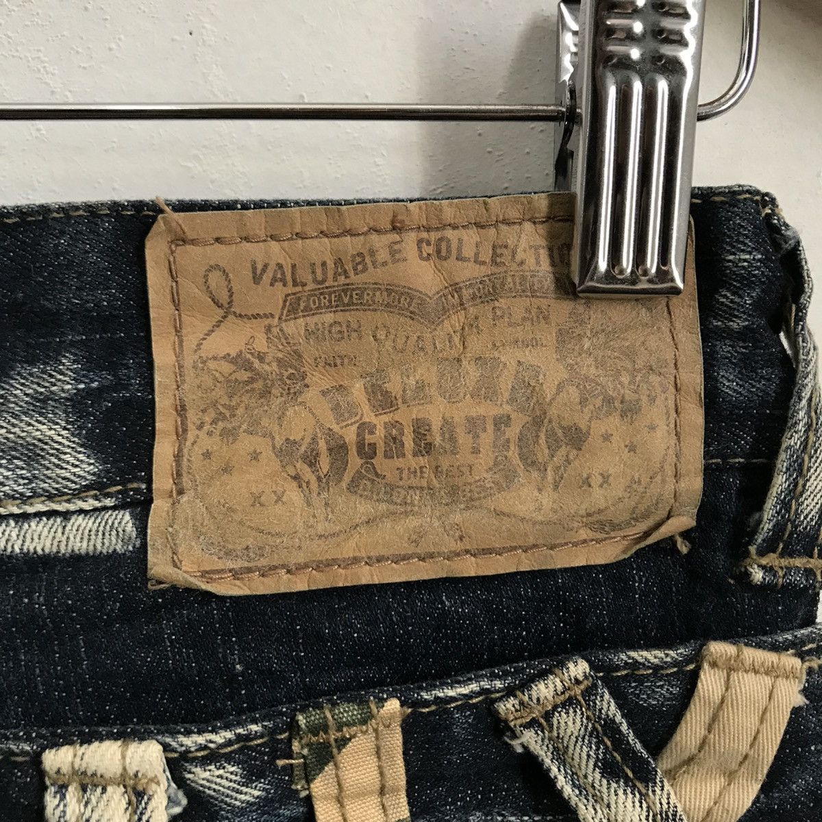 Hysteric Glamour Creation Skulls Japanese Brand Jeans Denim Size US 29 - 10 Thumbnail