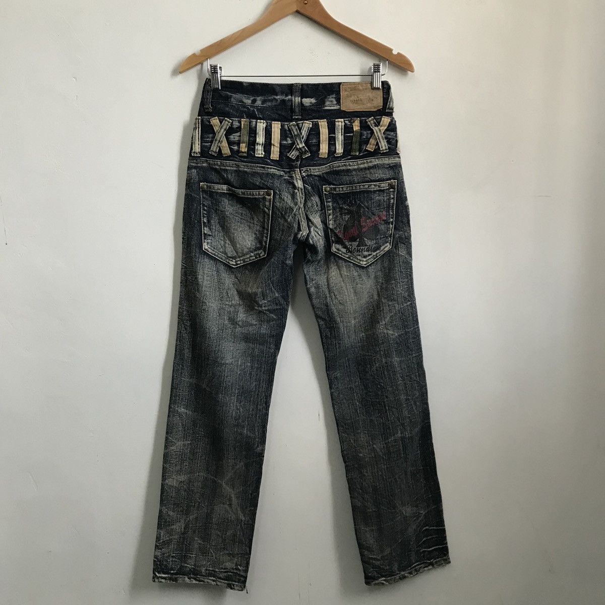 Hysteric Glamour Creation Skulls Japanese Brand Jeans Denim Size US 29 - 2 Thumbnail