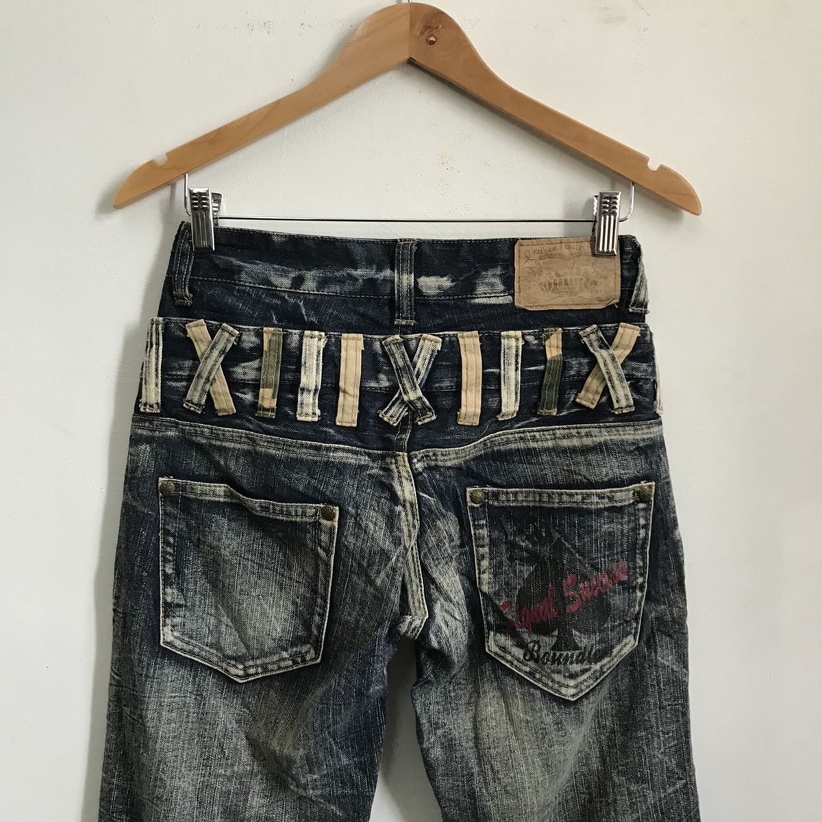 Hysteric Glamour Creation Skulls Japanese Brand Jeans Denim Size US 29 - 8 Thumbnail