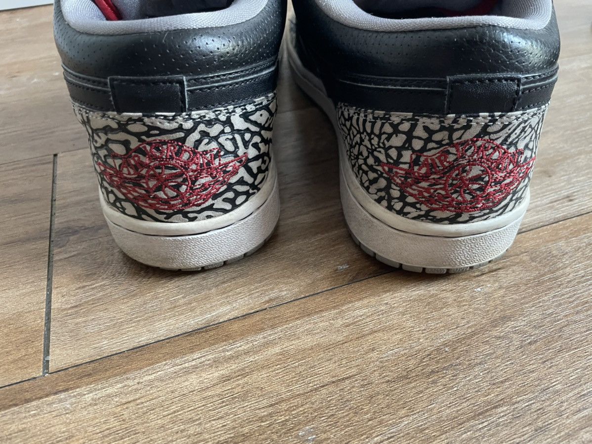 Jordan Brand Size 10 Nike Air Jordan 1 Phat Low OG Black Cement 3 4 Mid Size US 10 / EU 43 - 5 Thumbnail