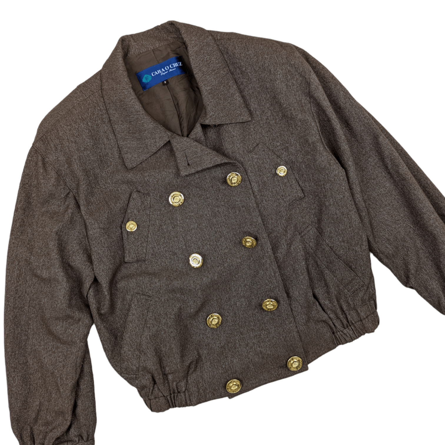 Japanese Brand Vintage 90's CARA O CRUZ Smart Casual Jacket Style Size L / US 10 / IT 46 - 3 Thumbnail