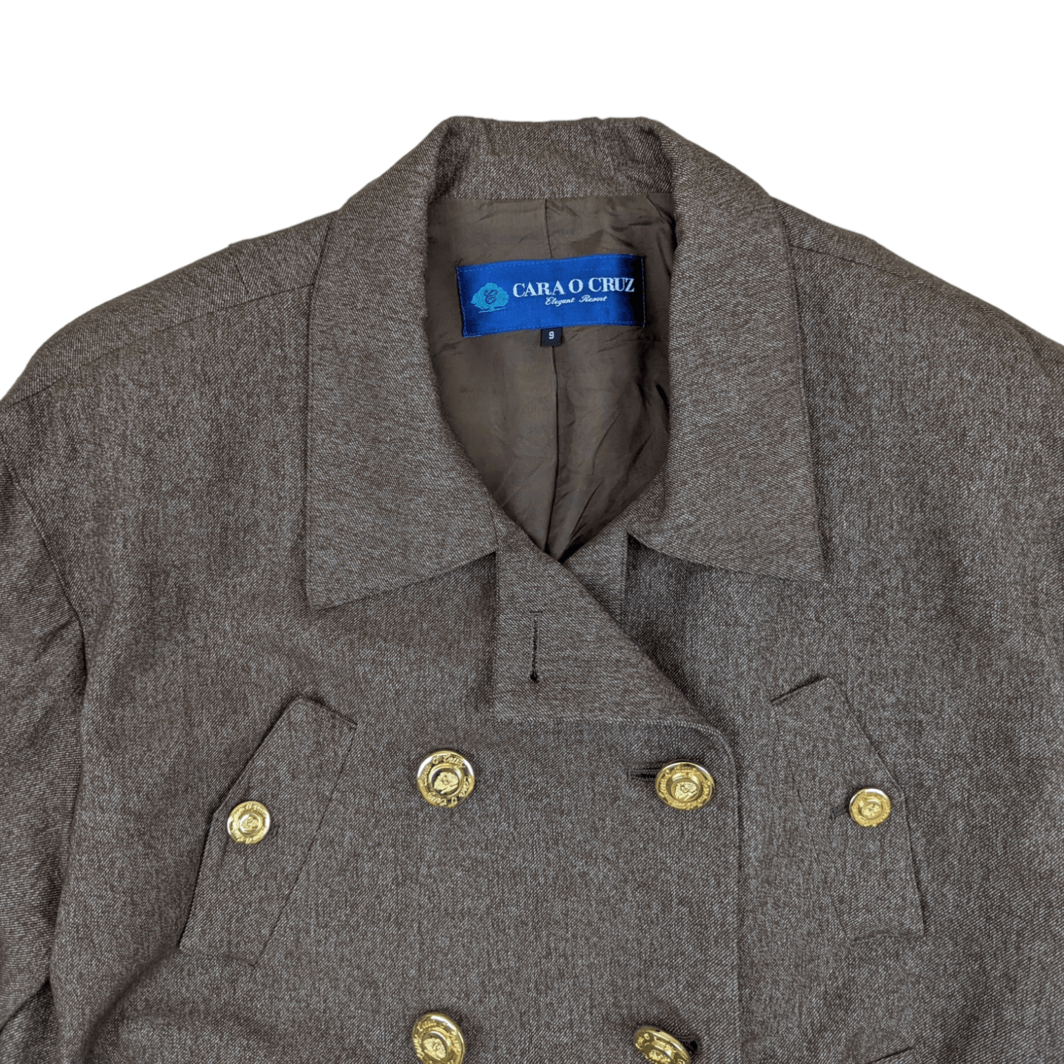Japanese Brand Vintage 90's CARA O CRUZ Smart Casual Jacket Style Size L / US 10 / IT 46 - 4 Thumbnail
