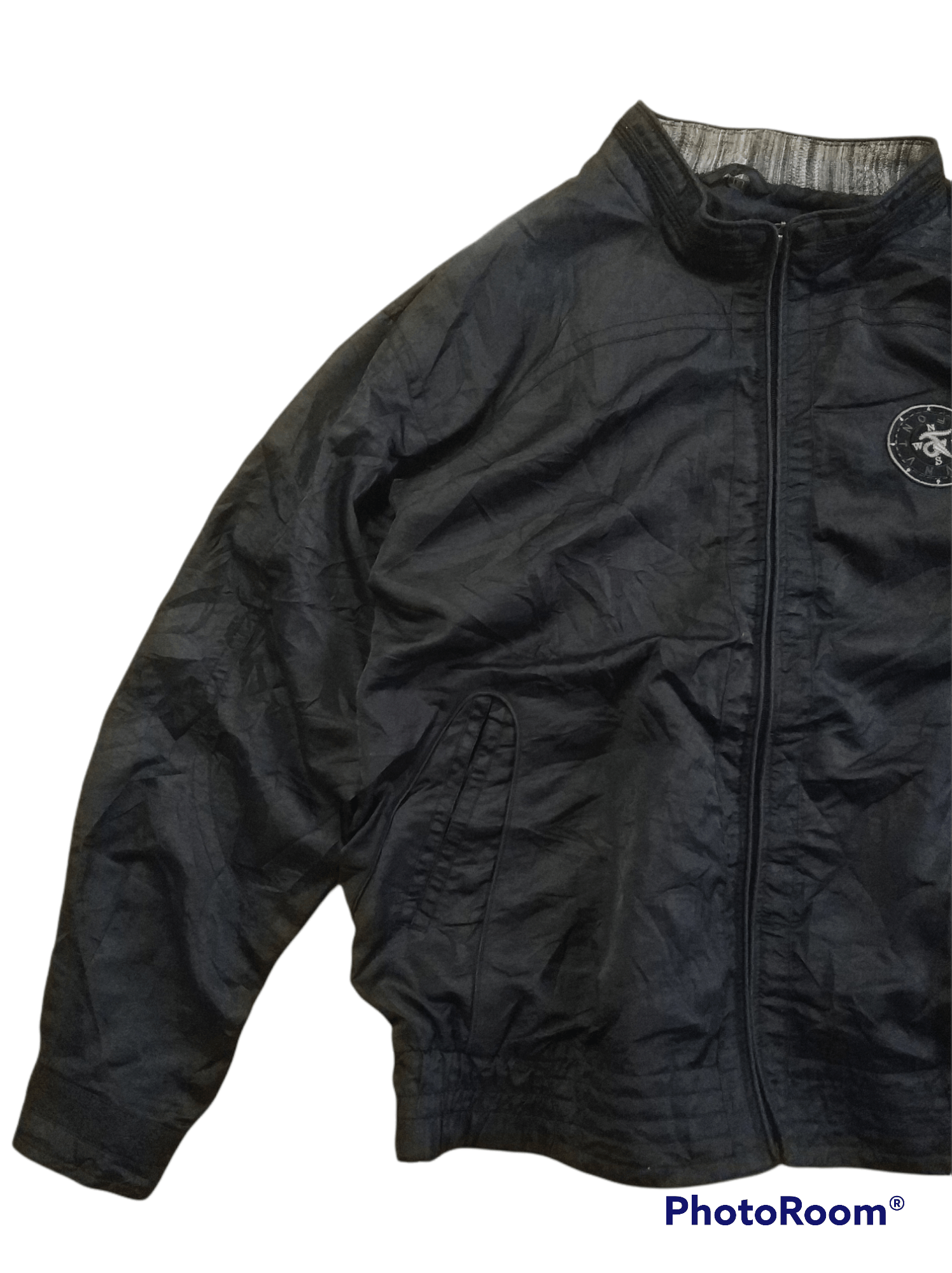 Japanese Brand 🔥Black Fontana Zipper Jacket Size US XL / EU 56 / 4 - 5 Thumbnail