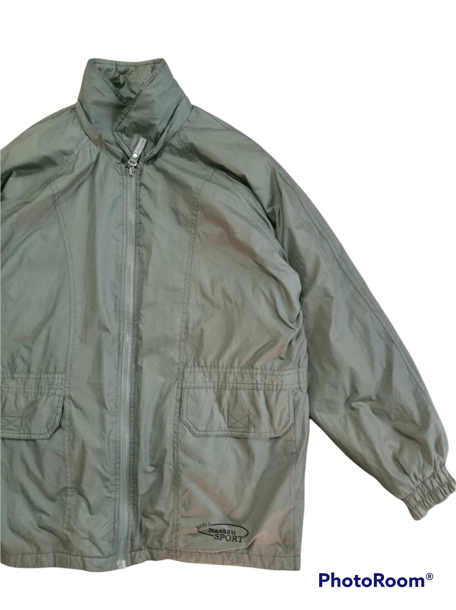 Japanese Brand 🔥Rare Nassau Sportswear Zipper Jacket Size US L / EU 52-54 / 3 - 3 Thumbnail