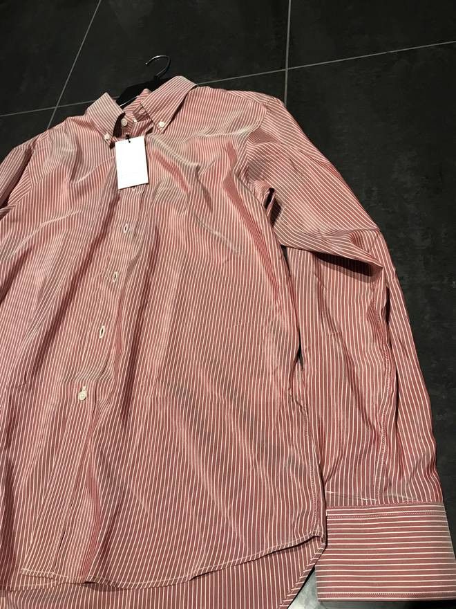 Faith Connexion S-M-L / Burgundy Button Up In Silk Size US M / EU 48-50 / 2 - 11 Thumbnail