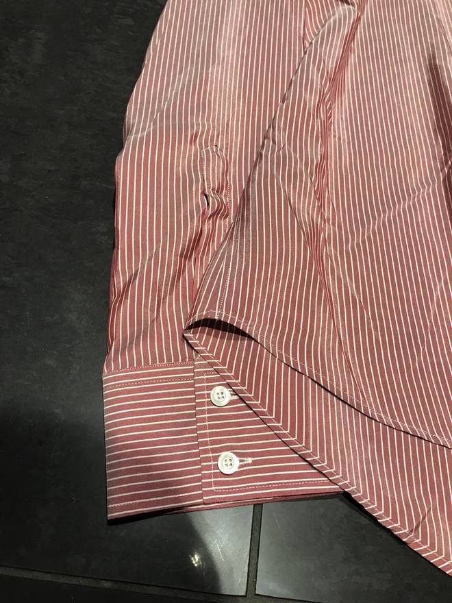 Faith Connexion S-M-L / Burgundy Button Up In Silk Size US M / EU 48-50 / 2 - 10 Thumbnail