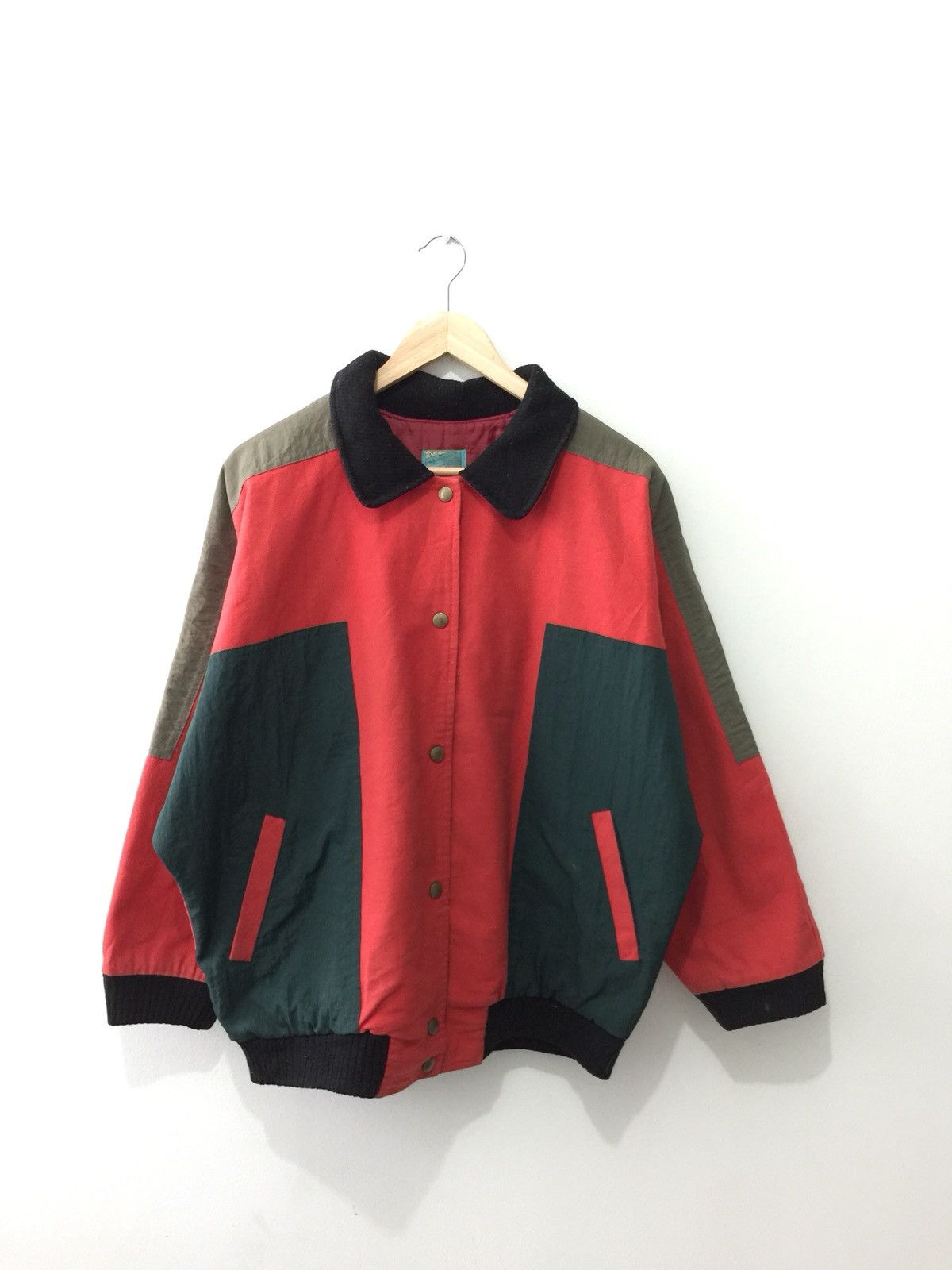 Japanese Brand Staff Bomber Jacket Inspired Issey Miyake Size US L / EU 52-54 / 3 - 4 Thumbnail
