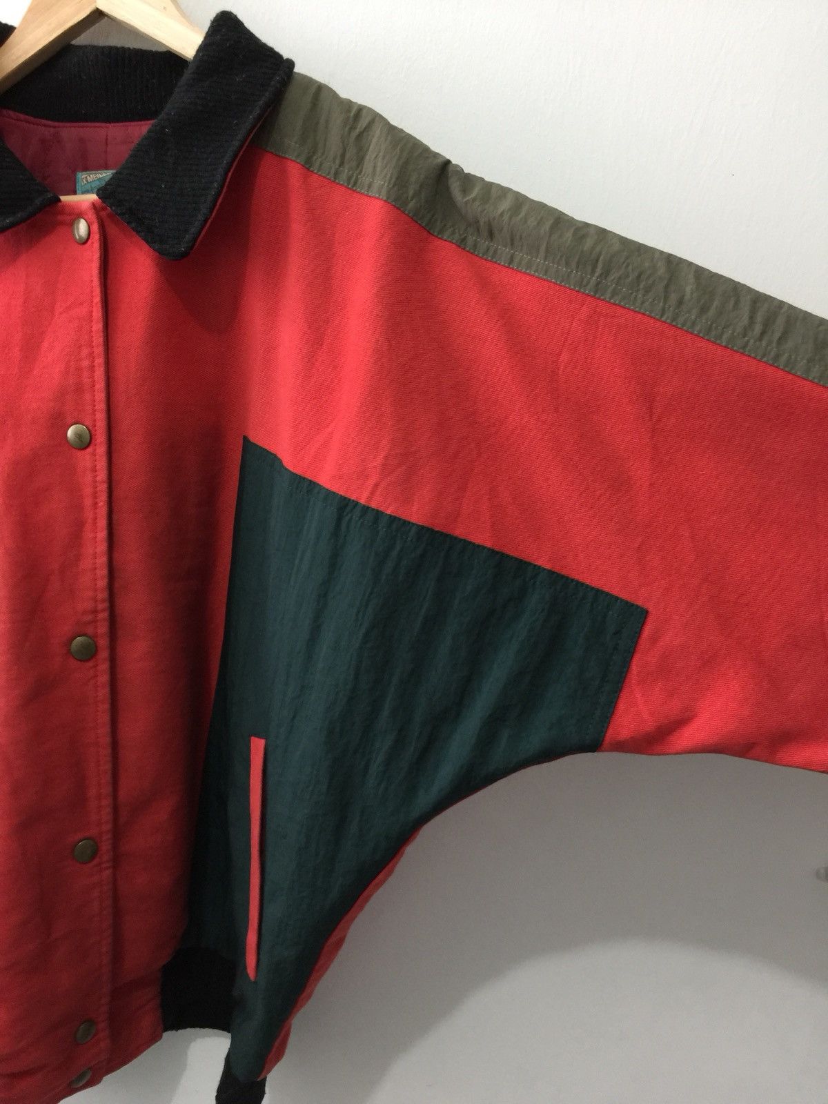 Japanese Brand Staff Bomber Jacket Inspired Issey Miyake Size US L / EU 52-54 / 3 - 6 Thumbnail