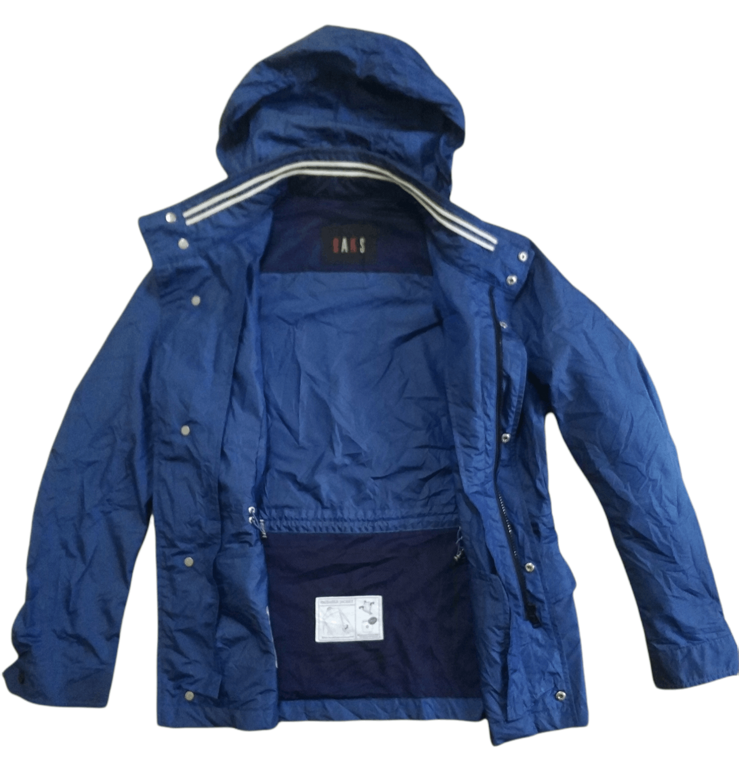 🔥Blue Daks London Packable Zipper Jacket