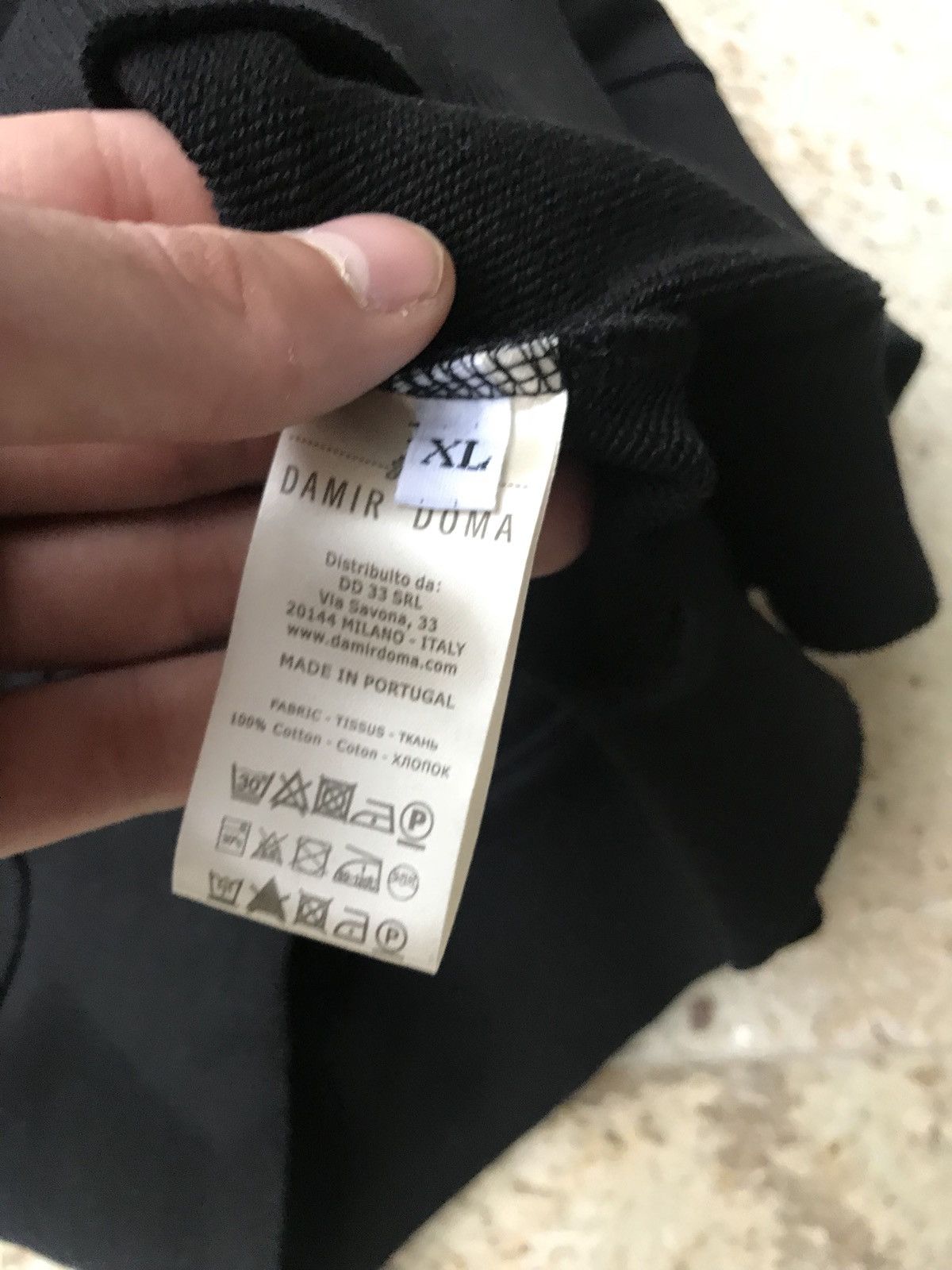 Damir Doma “Wito” Sweater In Black “PHOBIA” Size US XL / EU 56 / 4 - 13 Thumbnail