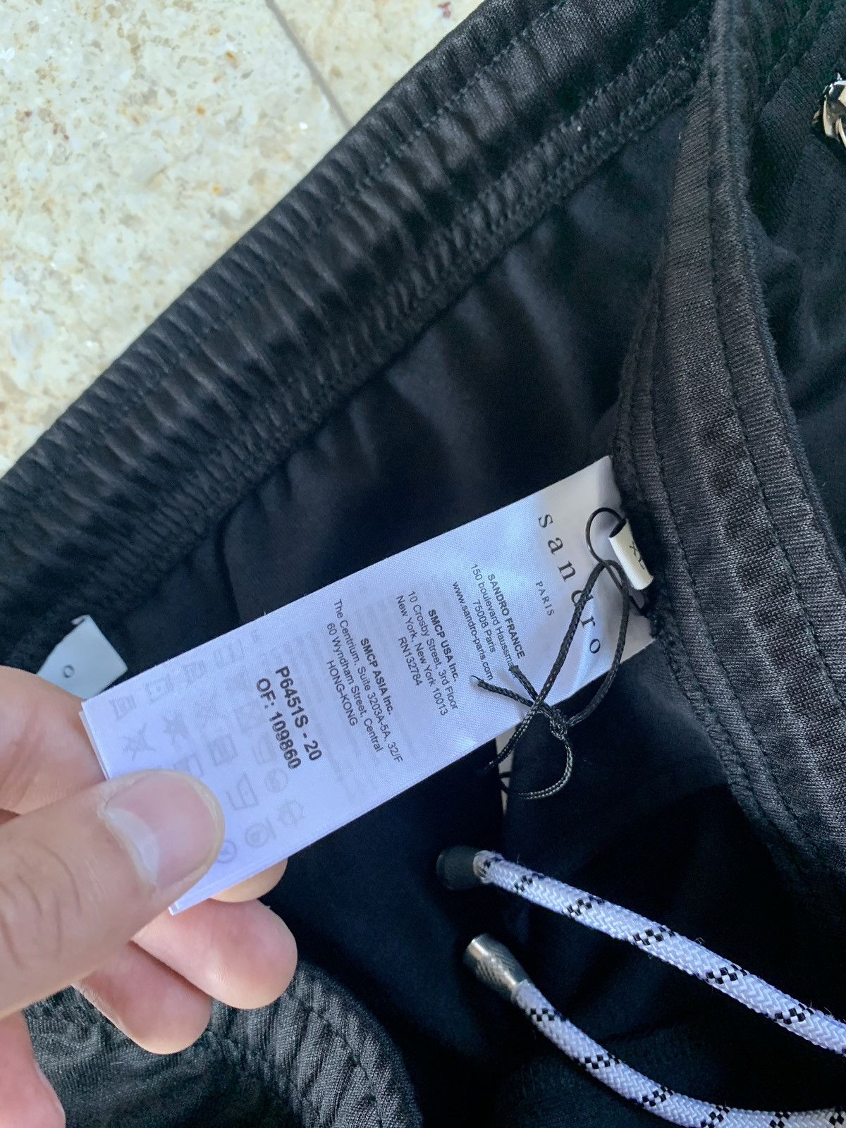 Sandro E19 Black Track Pants Size US 36 / EU 52 - 17 Thumbnail