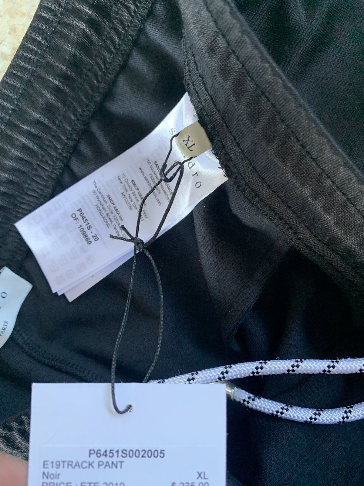 Sandro E19 Black Track Pants Size US 36 / EU 52 - 12 Thumbnail
