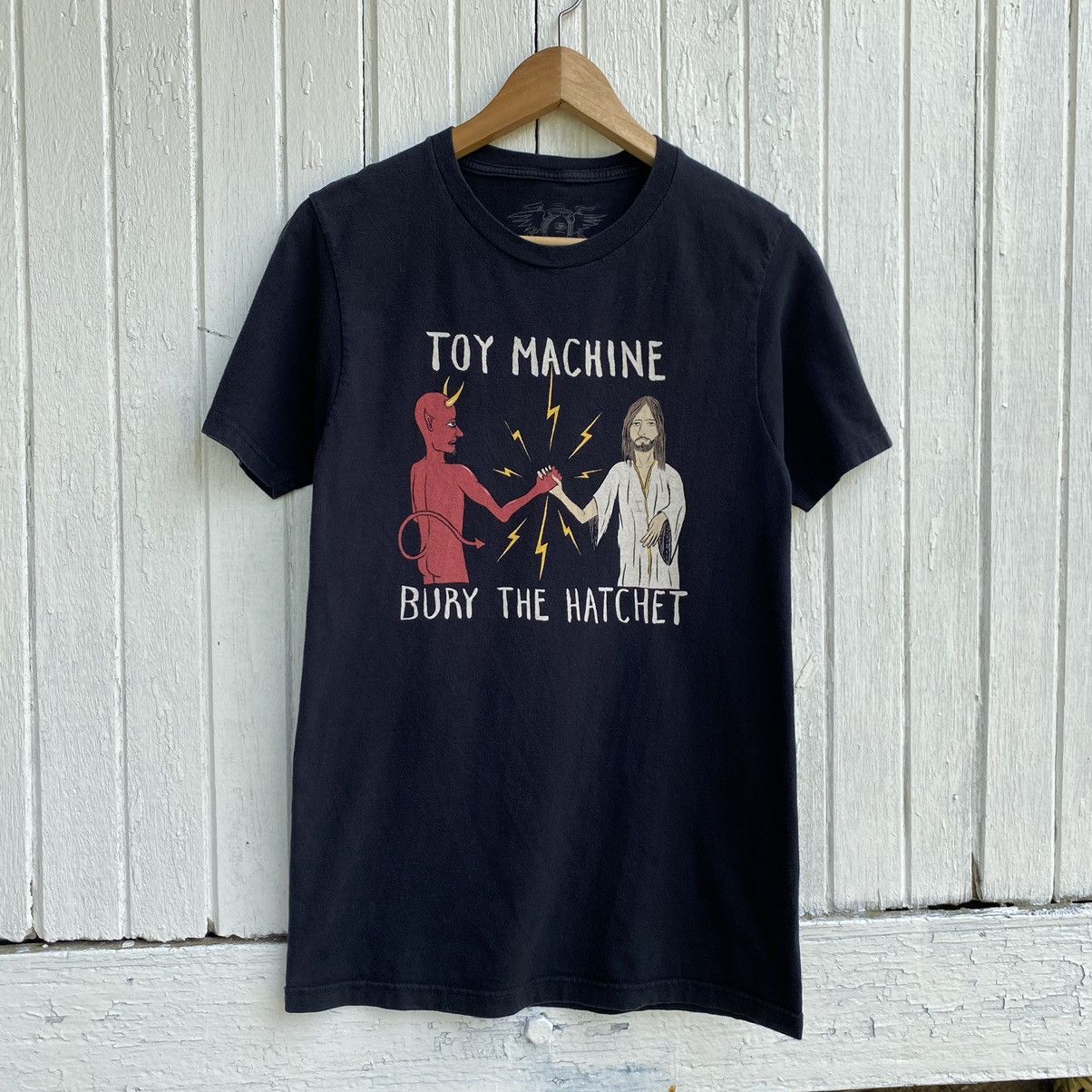 Toy Machine Vintage Faded Y2K Toy Machine Skateboard ERD GRUNGE TEE Size US S / EU 44-46 / 1 - 1 Thumbnail