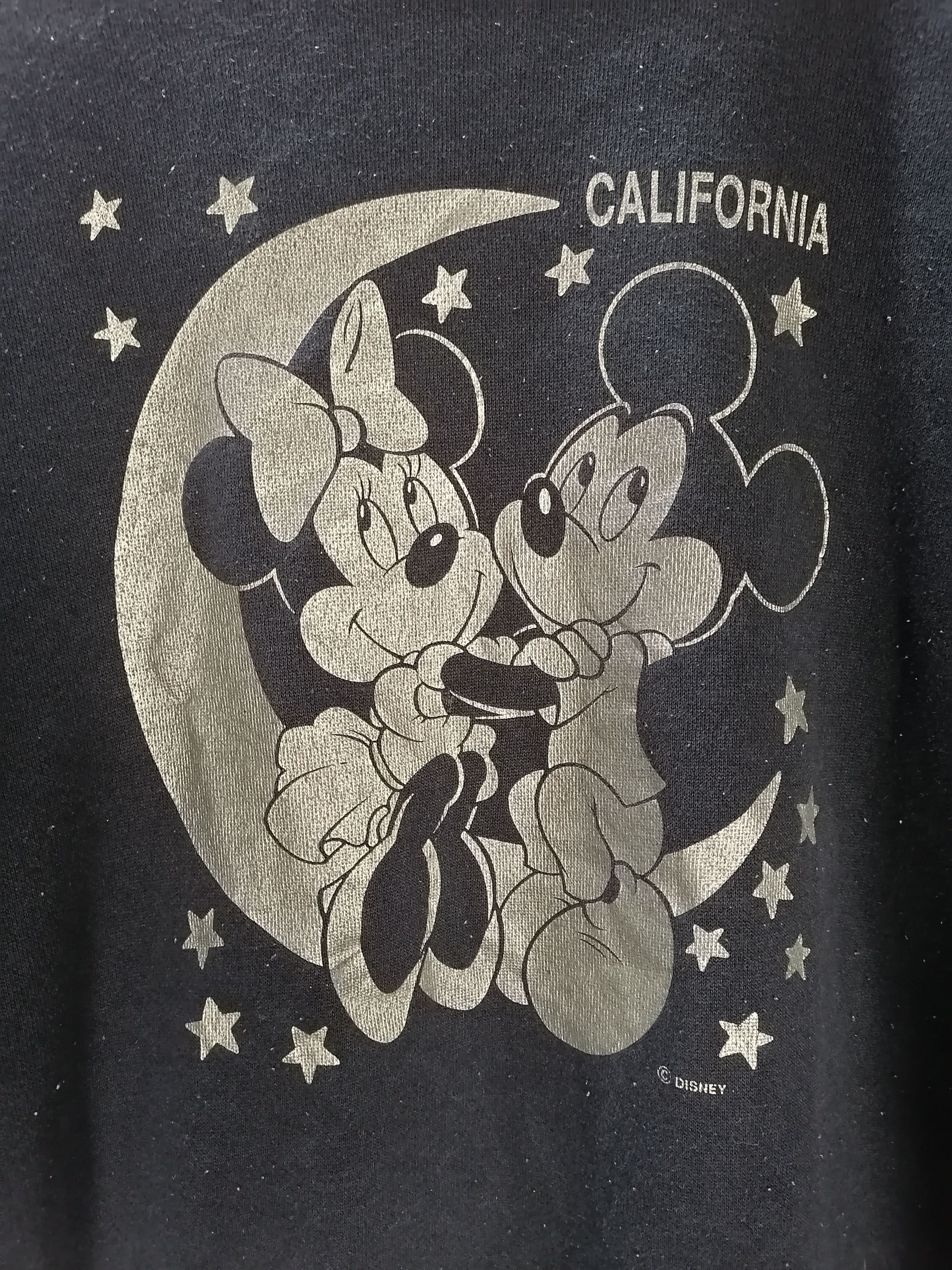 Disney × Mickey Mouse × Velva Sheen RARE🔥Vintage Mickey & Minnie Couple Sweatshirts Size US M / EU 48-50 / 2 - 2 Thumbnail