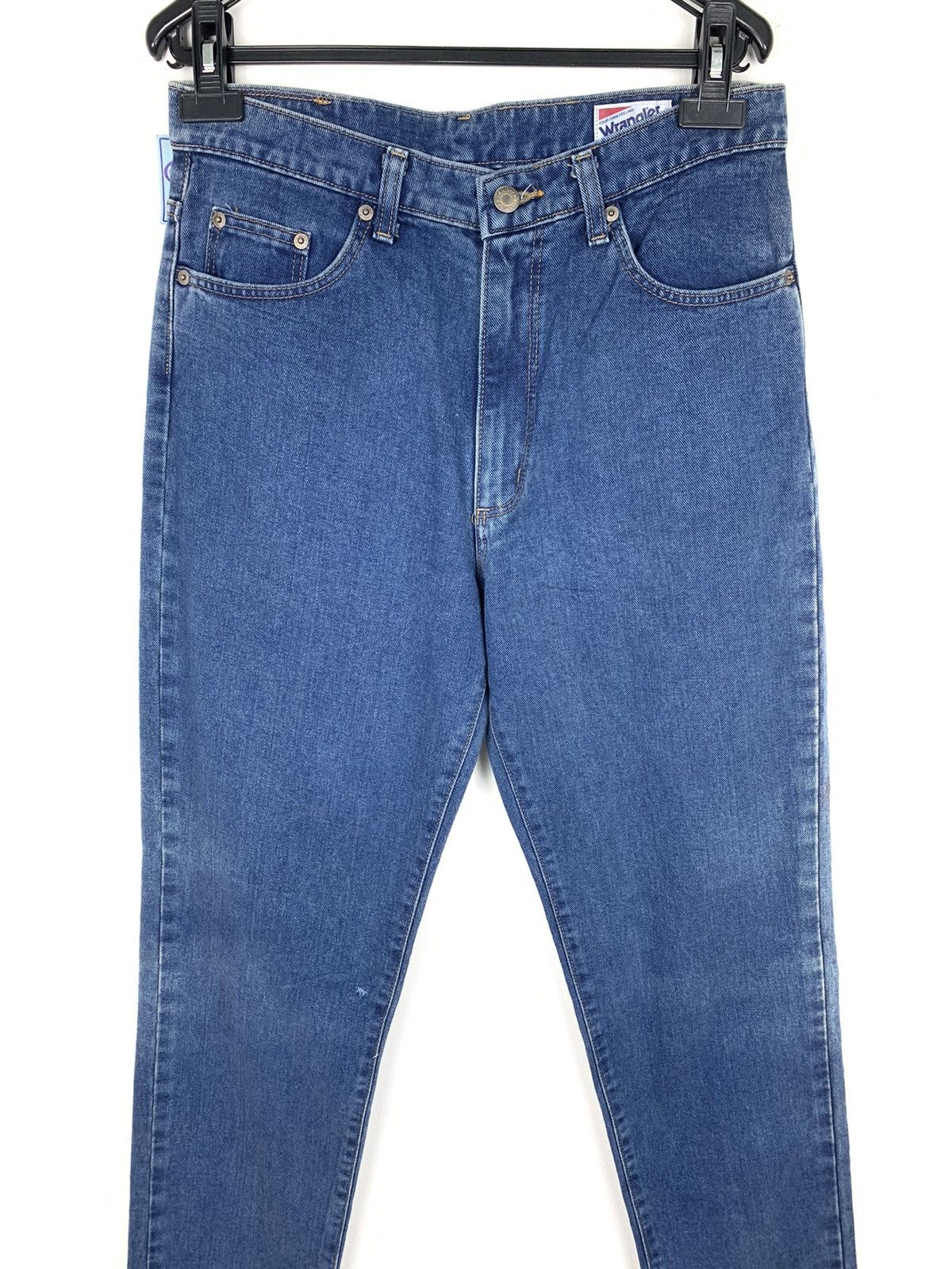 Japanese Brand × Wrangler Vintage 40s WRANGLER Deadstock Cowboy Distressed Denim Jean Size US 31 - 3 Thumbnail